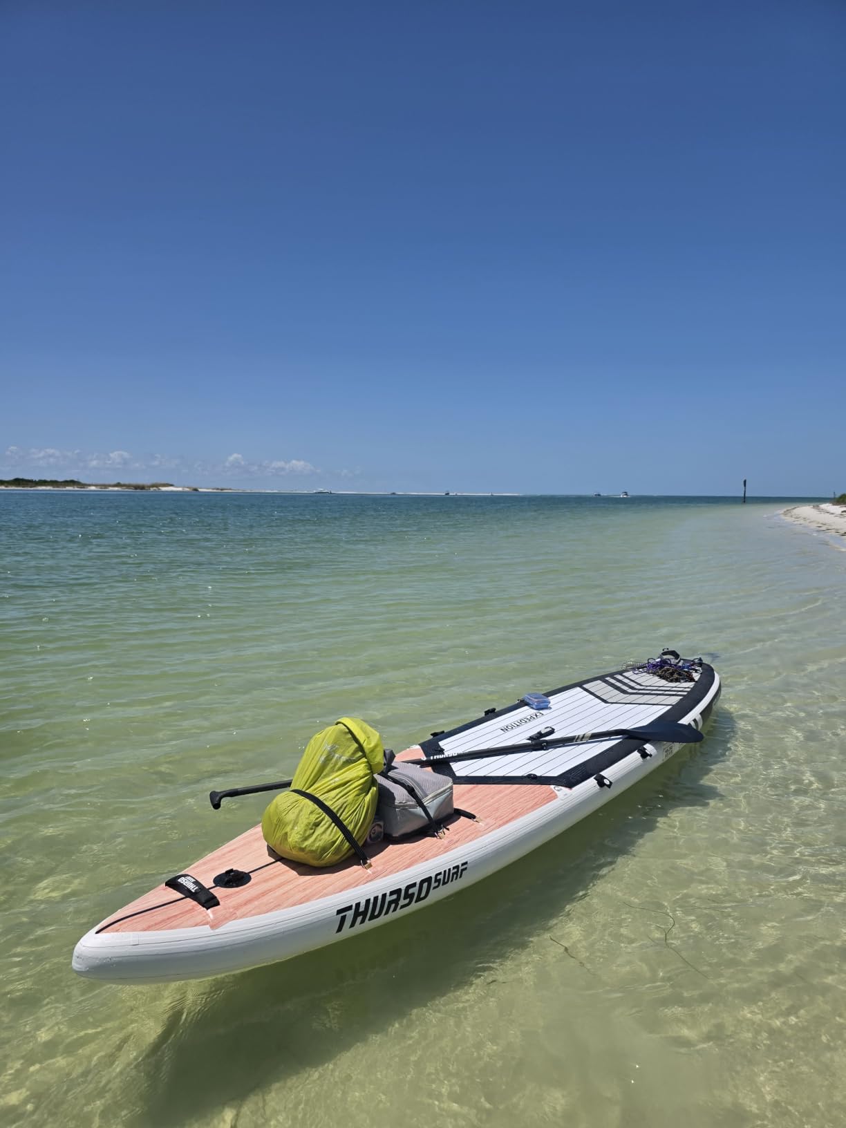 THURSO SURF Expedition Touring Inflatable Stand Up Paddle Board SUP 11'6 | 12'6 Woven Drop-Stitch Two Layer Stabel Non-Slip Deck with SUP Accessories for Adults customer photo 1