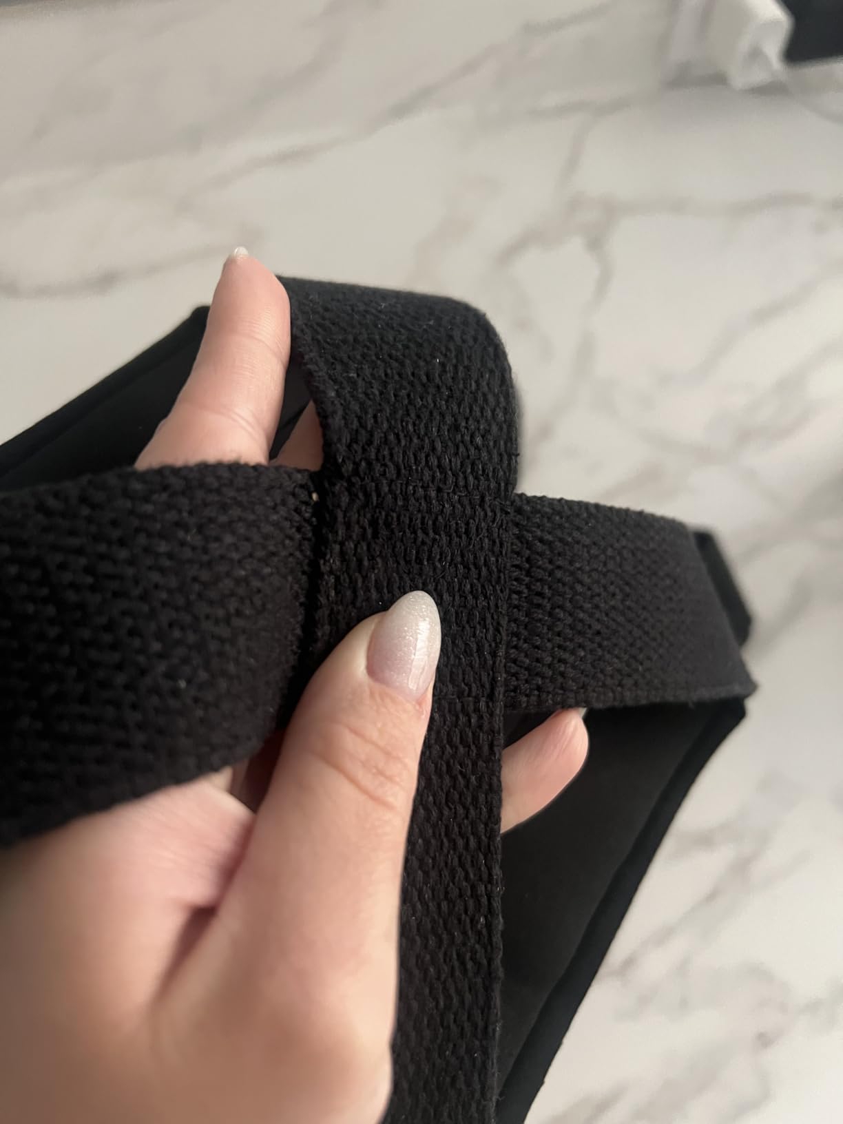 Figure 8 Lifting Straps Gym Padded for Men & Women Gym Deadlift Strap for Weightlifting, Strongman, & Cross Training Heavy Duty Lifting Strap Figure 8 Straps customer photo 2