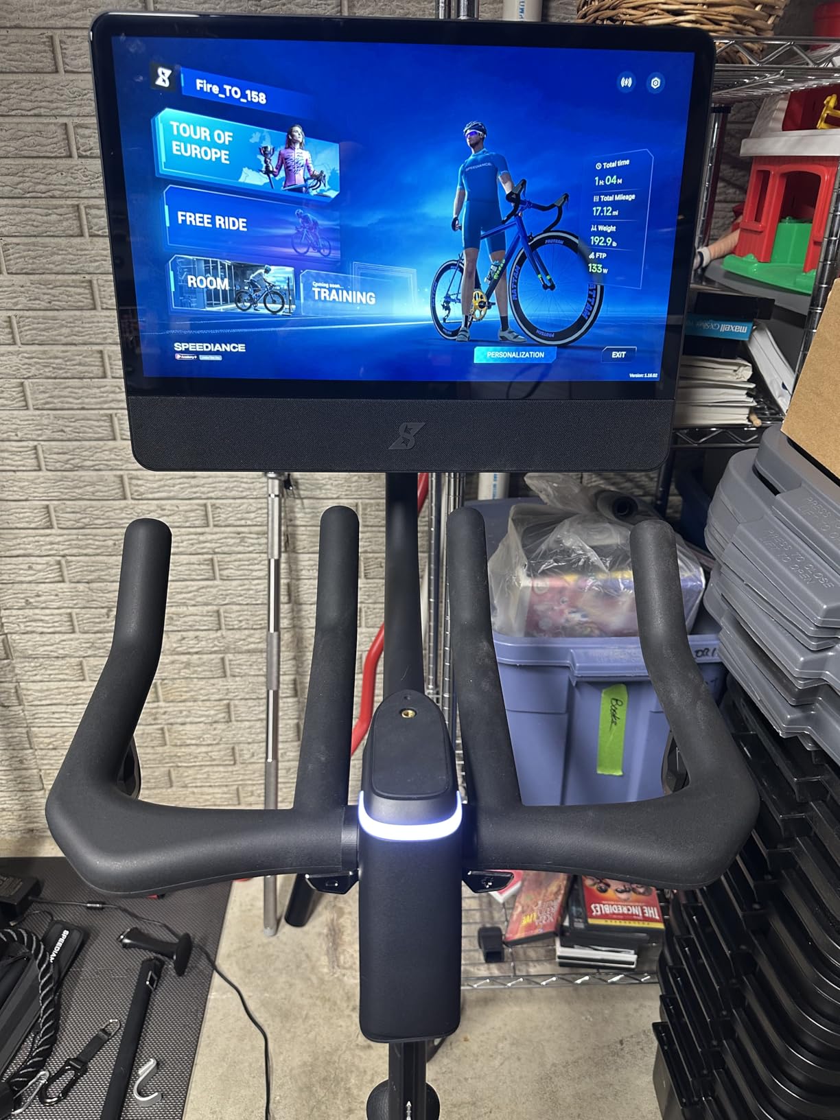 Speediance VeloNix Indoor Exercise Bike, Smart Fitness Bike with Personalized Fitness Courses, Online Cycling Coaching, Low-Noise Cycling Bike, Stationary Bikes for Home Fitness customer photo 1