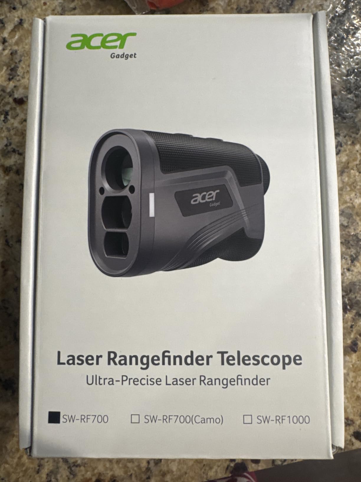 Acer Gadget Golf Rangefinder with Slope On/Off, 800/1200Yards, Golf Gifts | 6X Magnification with Flag Pole Locking Vibration, Rechargeable Battery with Magnetic Stripe customer photo 1