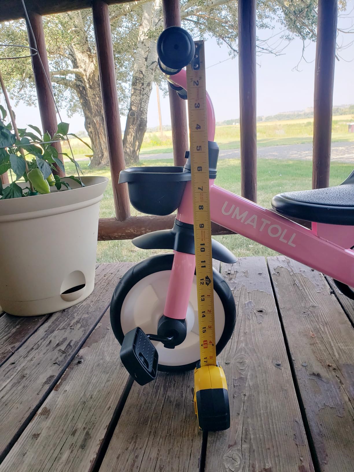Umatoll Tricycle for Toddlers 2-5 Year Old, Birthday Gift for Boy Girl 2-4 customer photo 1