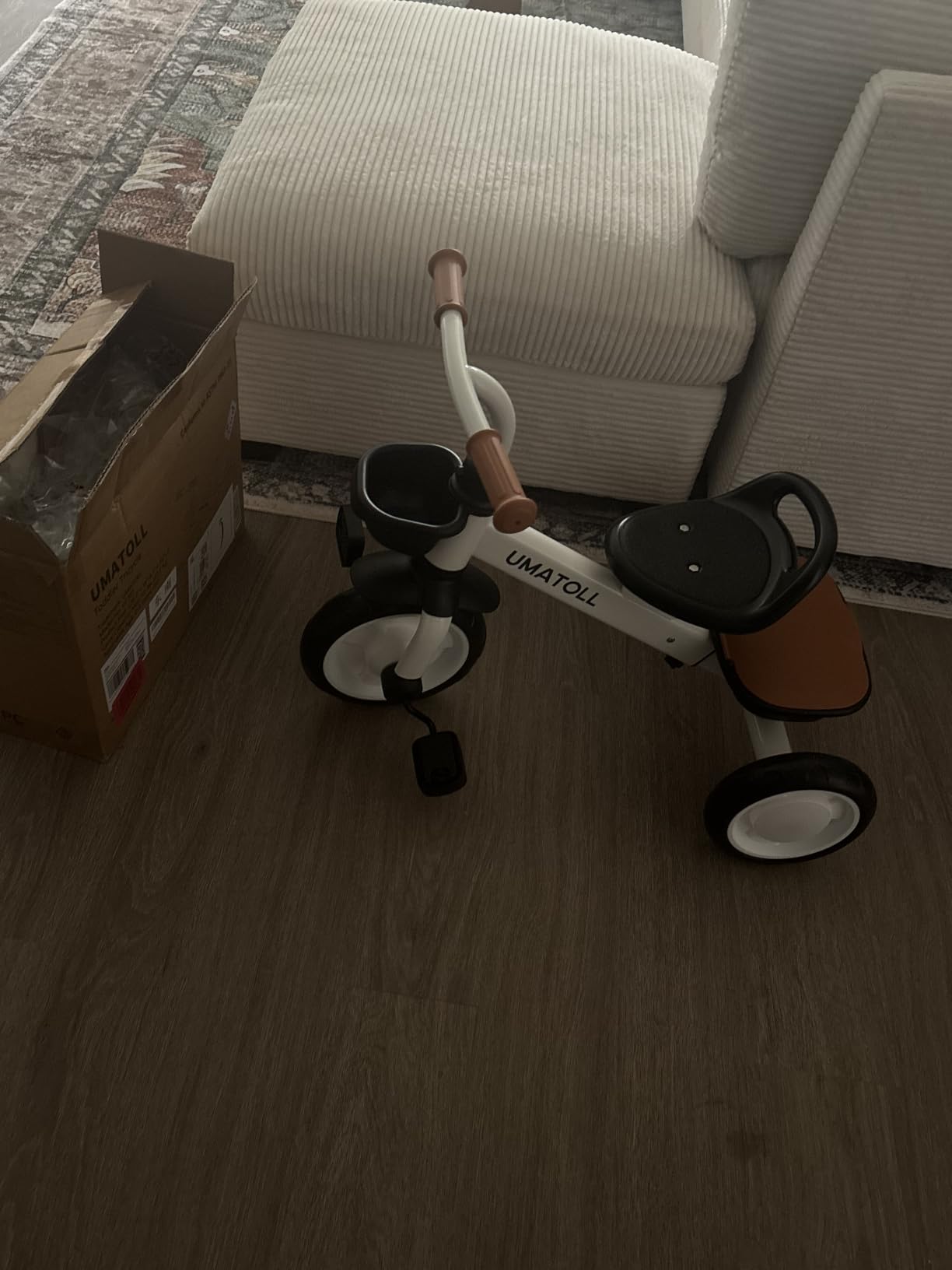 Umatoll Tricycle for Toddlers 2-5 Year Old, Birthday Gift for Boy Girl 2-4 customer photo 2