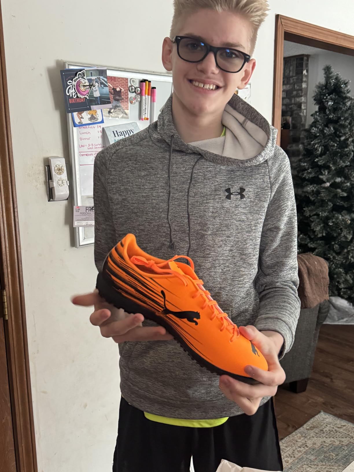 PUMA Men's Attacanto II Turf Training Soccer Shoes customer photo 1