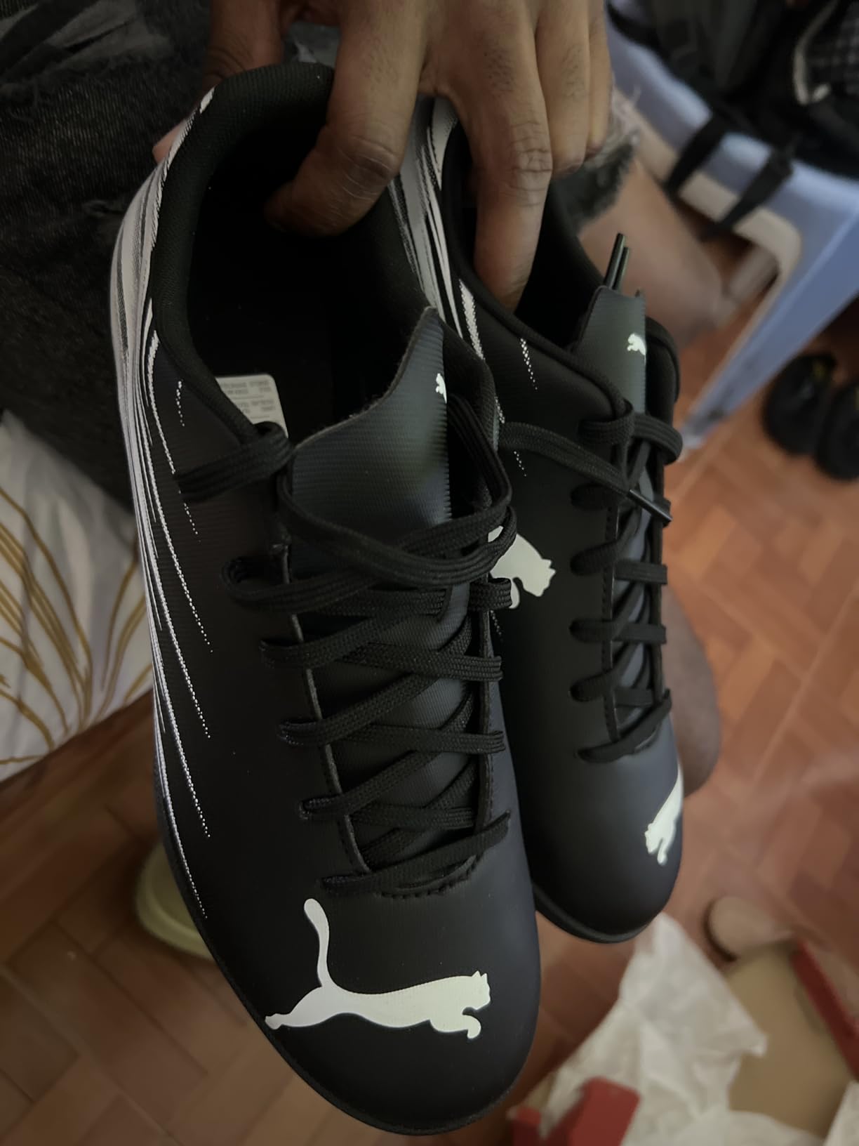 PUMA Men's Attacanto II Turf Training Soccer Shoes customer photo 2