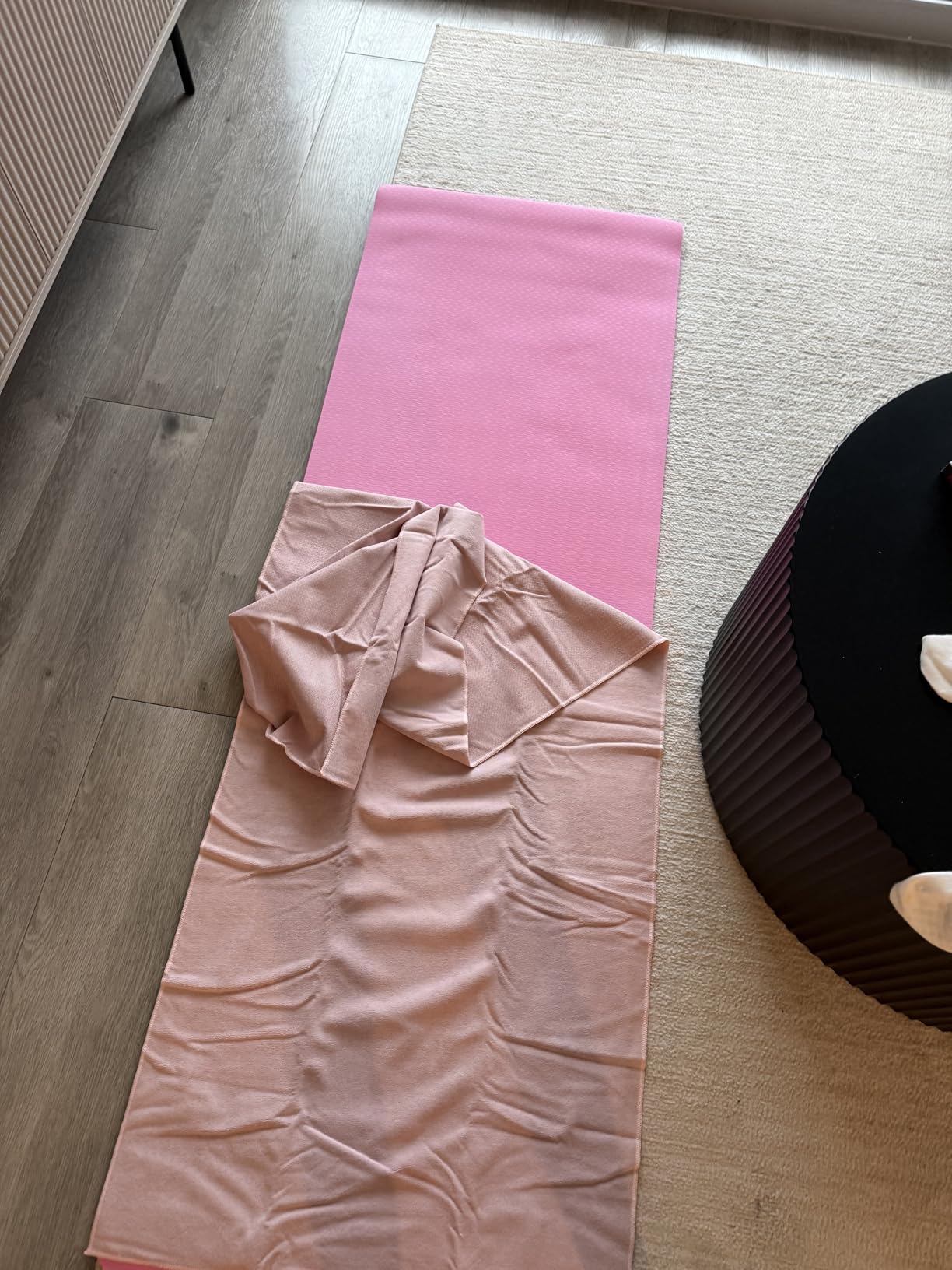 Nolava Yoga Mat with Bag - 72 x 24 inch, 1/4 inch Thick Non-Slip Mat - Includes Slap Band, Black Zippered Carry Tote with Mat Sleeve & Inner Pocket - For Yoga, Pilates, Home or Studio customer photo 1