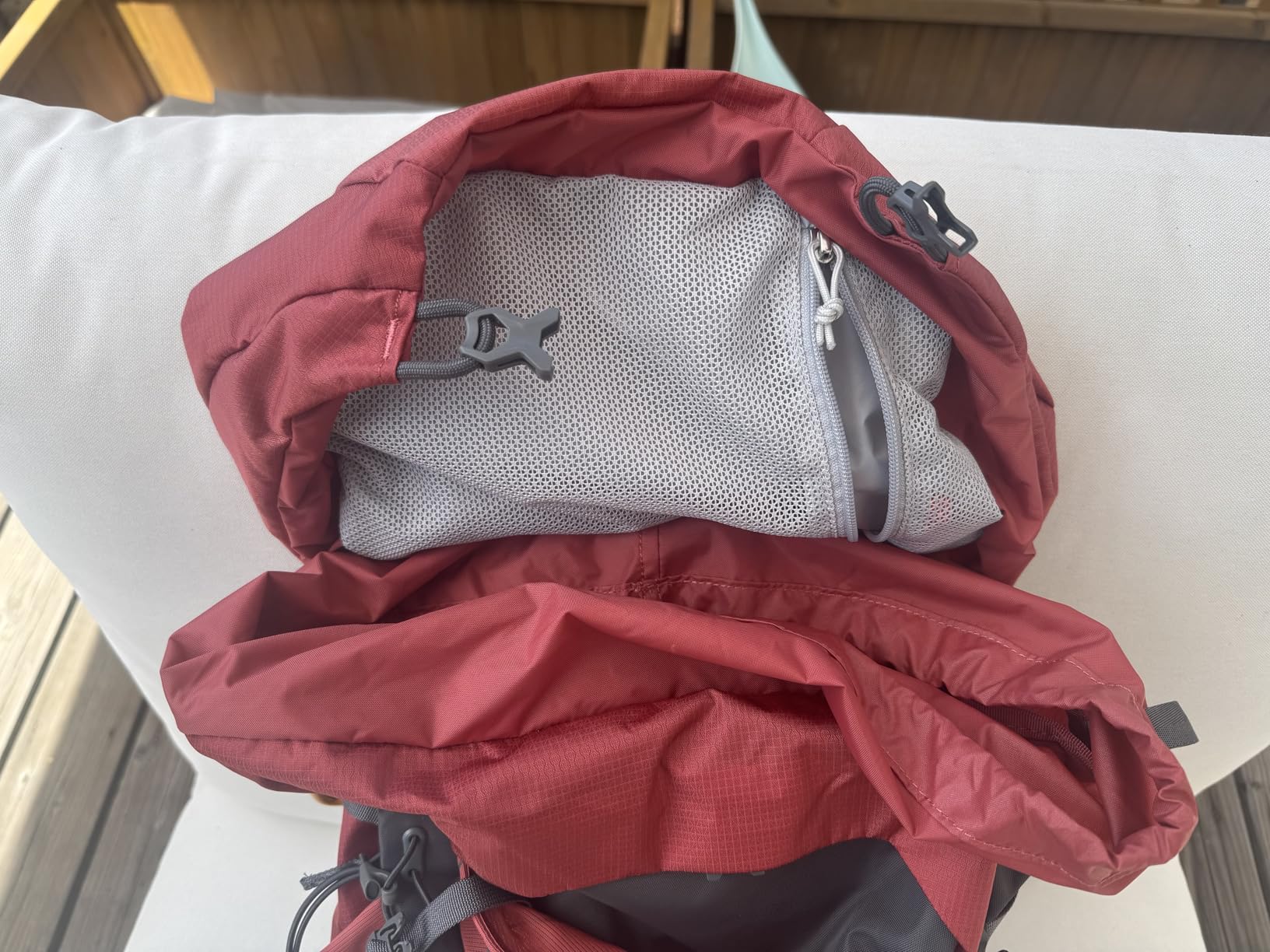 Osprey Tempest 33L Women's Lightweight Hiking Backpack, Blue OS | daypack, travel daypack, camping pack customer photo 2