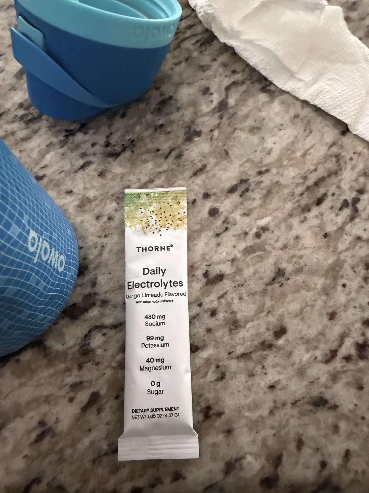 THORNE Daily Electrolytes, Electrolyte Powder Drink Mix, 30 Stick Packs | Zero Sugar Formula, Flavors Derived from Natural Sources, On-the-Go Hydration, Variety Pack, NSF Certified for Sport customer photo 2