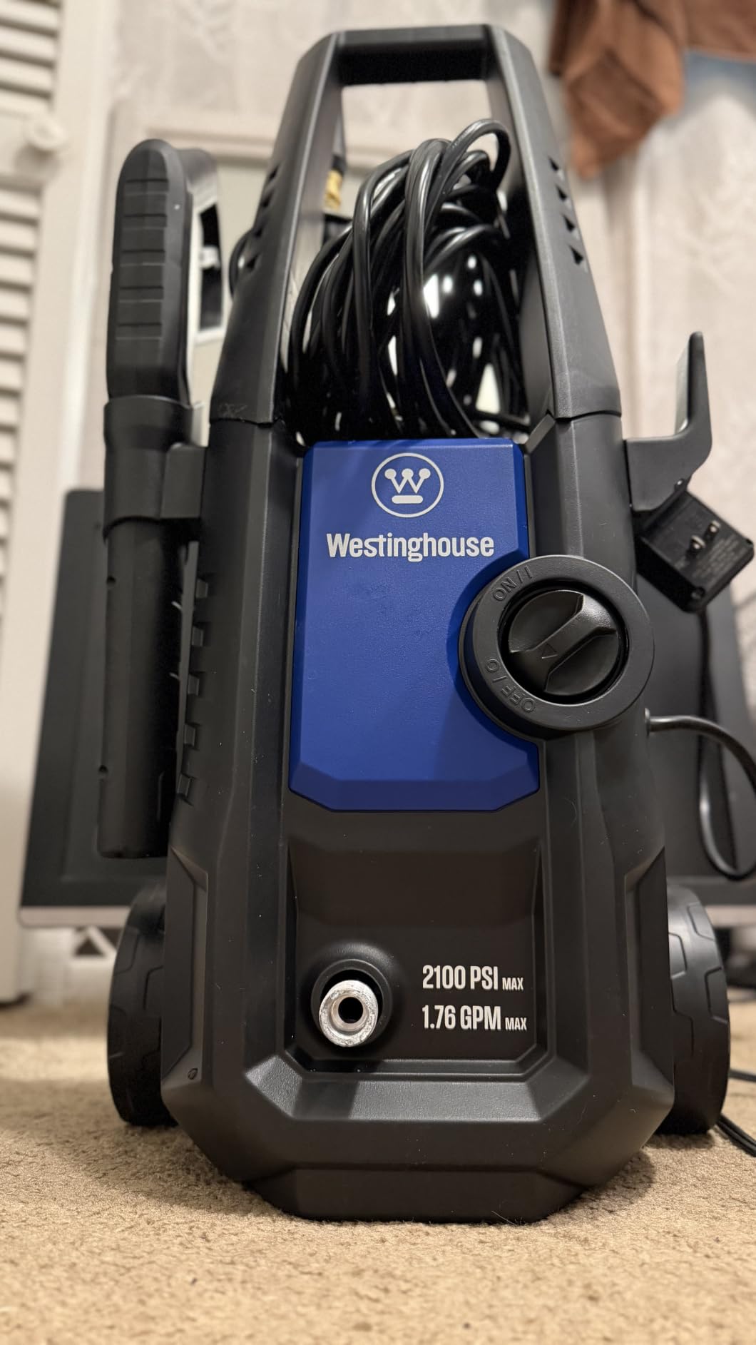 Westinghouse ePX3050 Electric Pressure Washer, 2100 Max PSI 1.76 Max GPM with Foam Cannon and Turbo Nozzle, for Cars/Fences/Driveways/Home/Patios customer photo 1