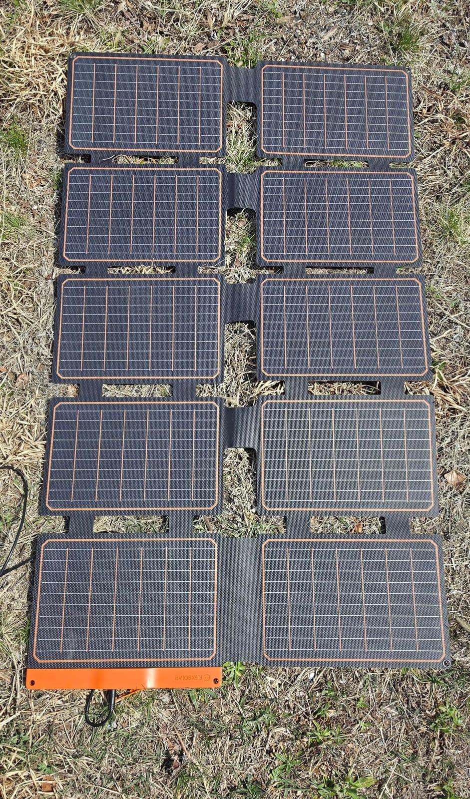 FlexSolar 100W Foldable Portable Solar Panel Charger IP67 Waterproof | with PD3.0 USB-C, QC3.0 USB-A & DC Ports; Emergency Power for Power Station, Phones, Power Banks Camping Outdoor Use customer photo 2