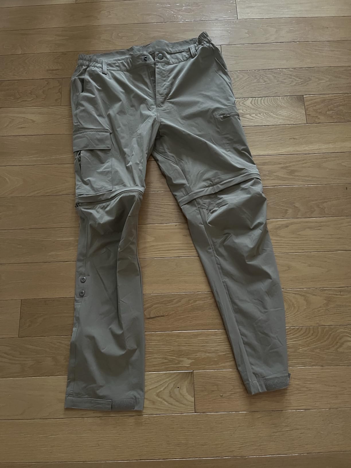 Moosehill Men's Hiking Pants: Convertible Quick-Dry | Zip-Off, Lightweight, Breathable, Water-Resistant, 5 Deep Pockets customer photo 2