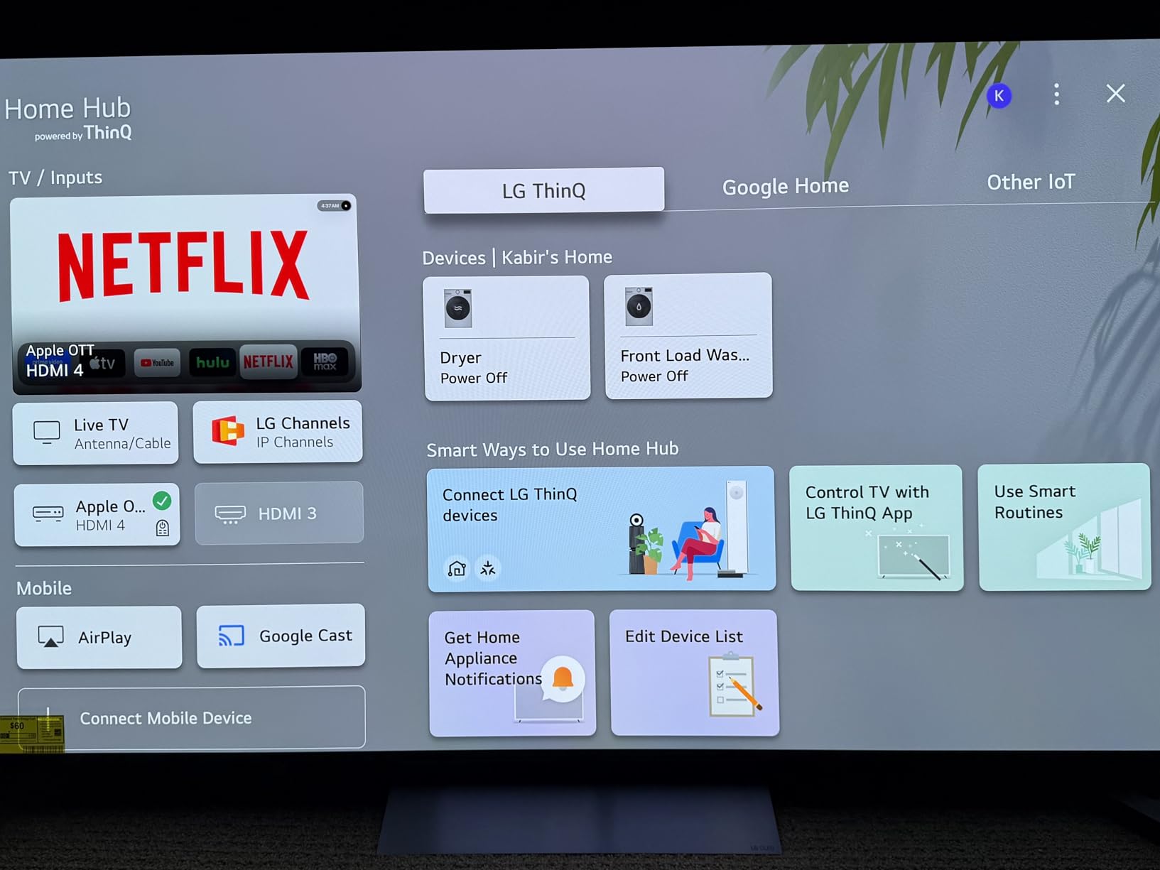 LG 65-Inch Class OLED evo AI 4K C5 Series Smart TV w/Dolby Atmos, Dolby Vision, HDR10, AI Super Upscaling 4K, Filmmaker Mode, Wow Orchestra, Alexa Built-in (OLED65C5PUA, 2025) customer photo 2