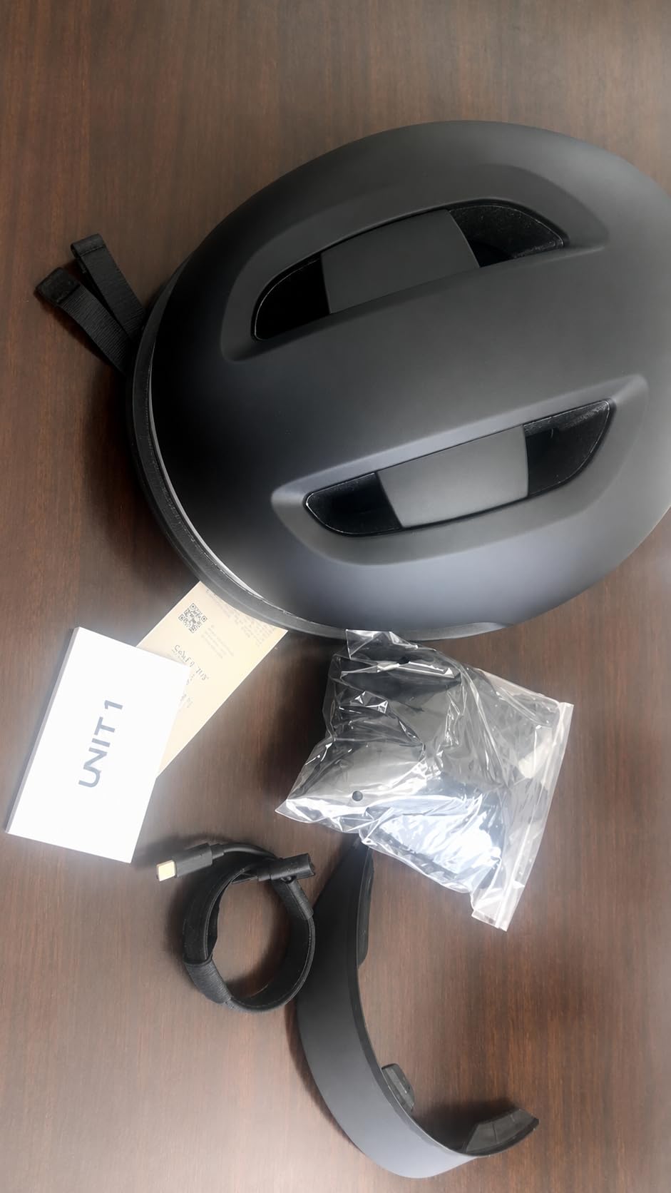 UNIT 1 AURA Smart E-Bike Helmet with Turn Signals & Brake Light customer photo 1
