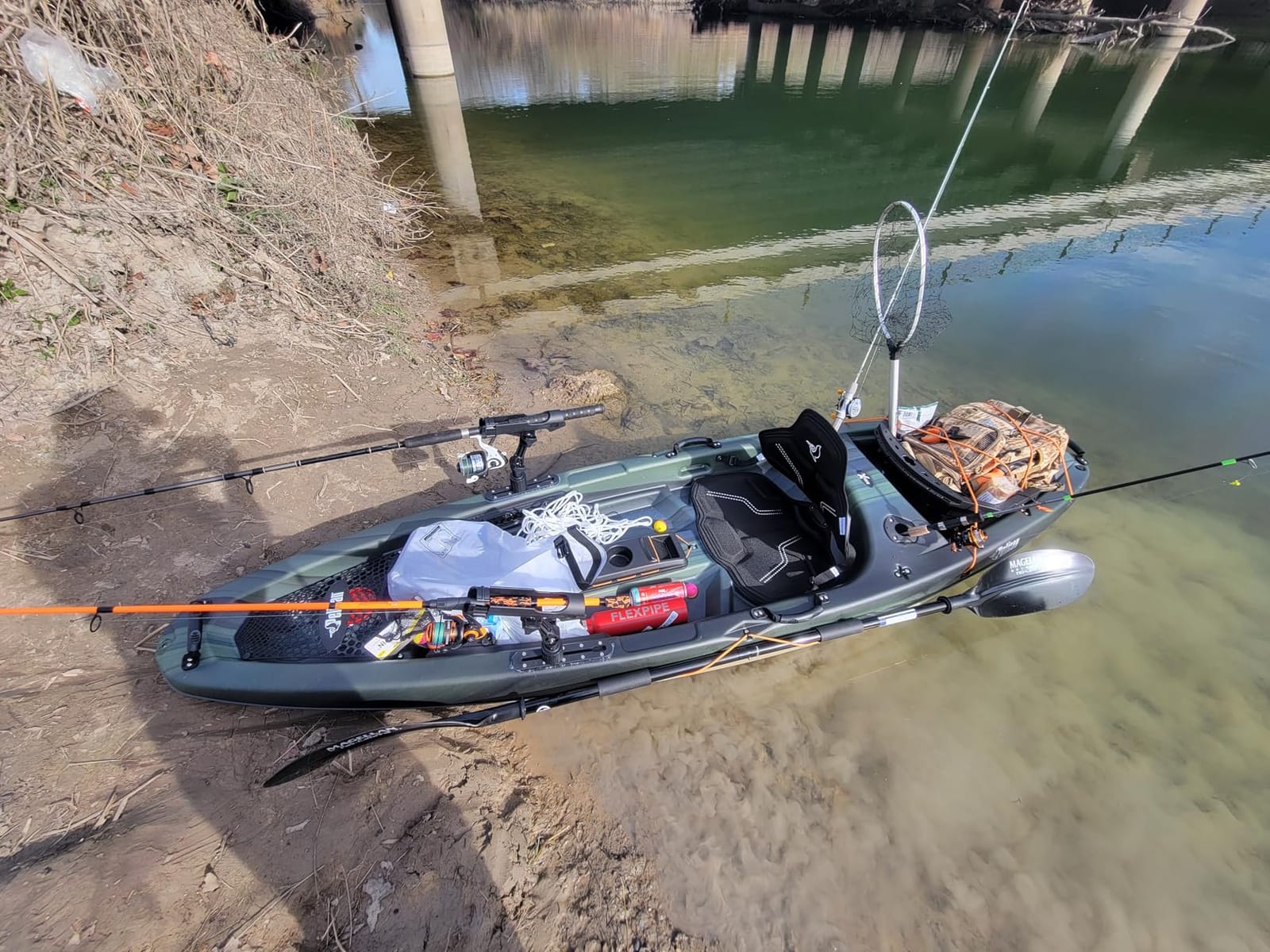 Pelican Sentinel 100X - Angler Sit on top Fishing Kayak - Lightweight - Ergolounge™ Seating System customer photo 1