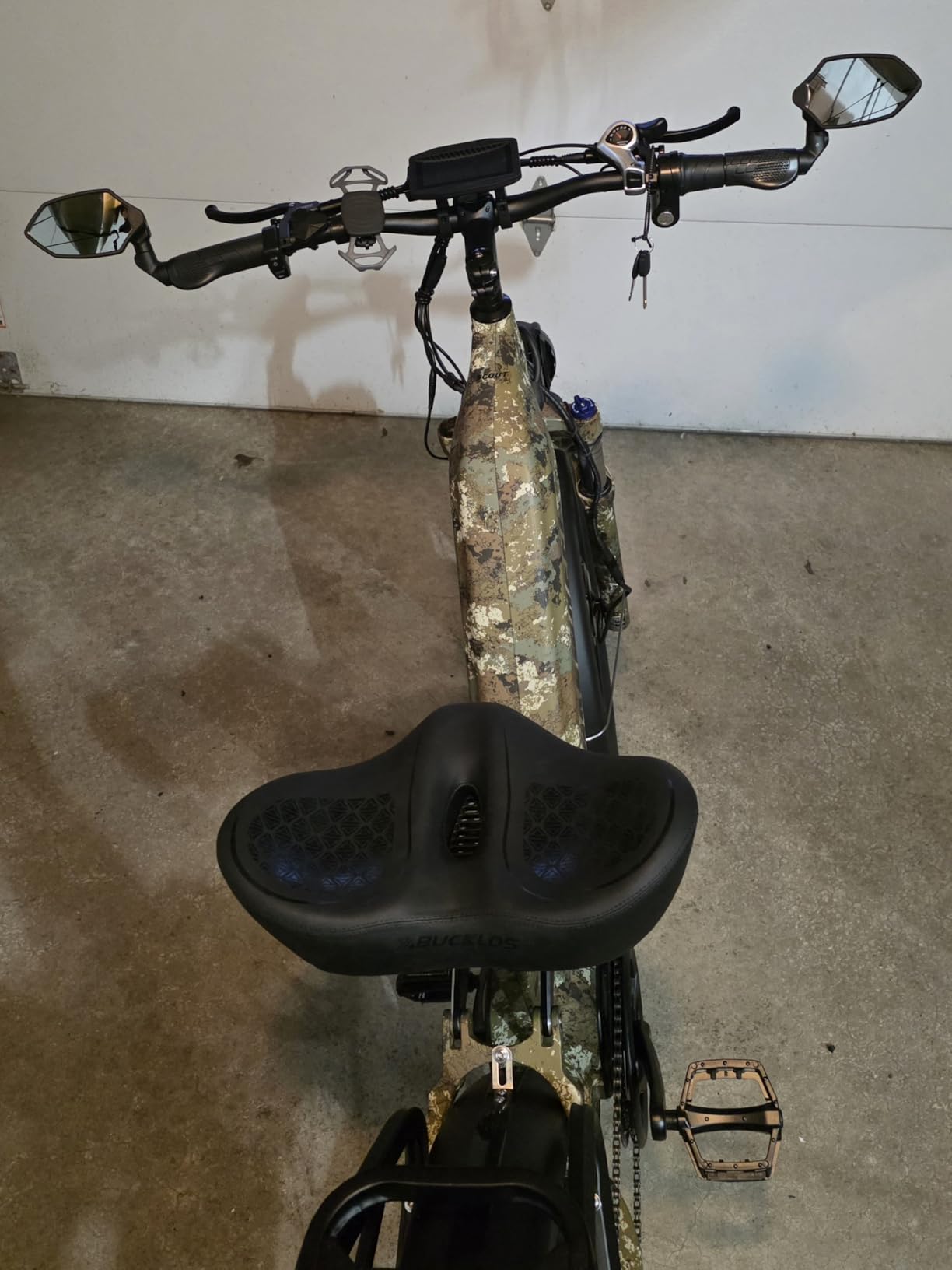 8000W Peak Dual Motor Electric Bike for Adults, 60V 32Ah 45MiIePH 110 Mile Range, 26