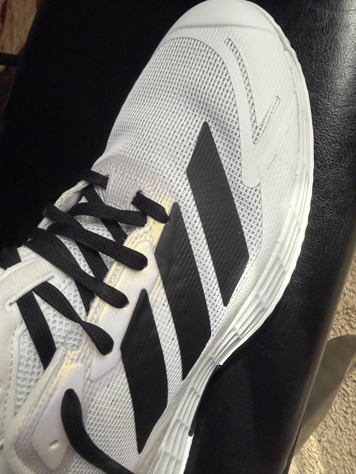 adidas Mens Defiant Speed 2 Tennis Sneakers Shoes - Blue customer photo 2