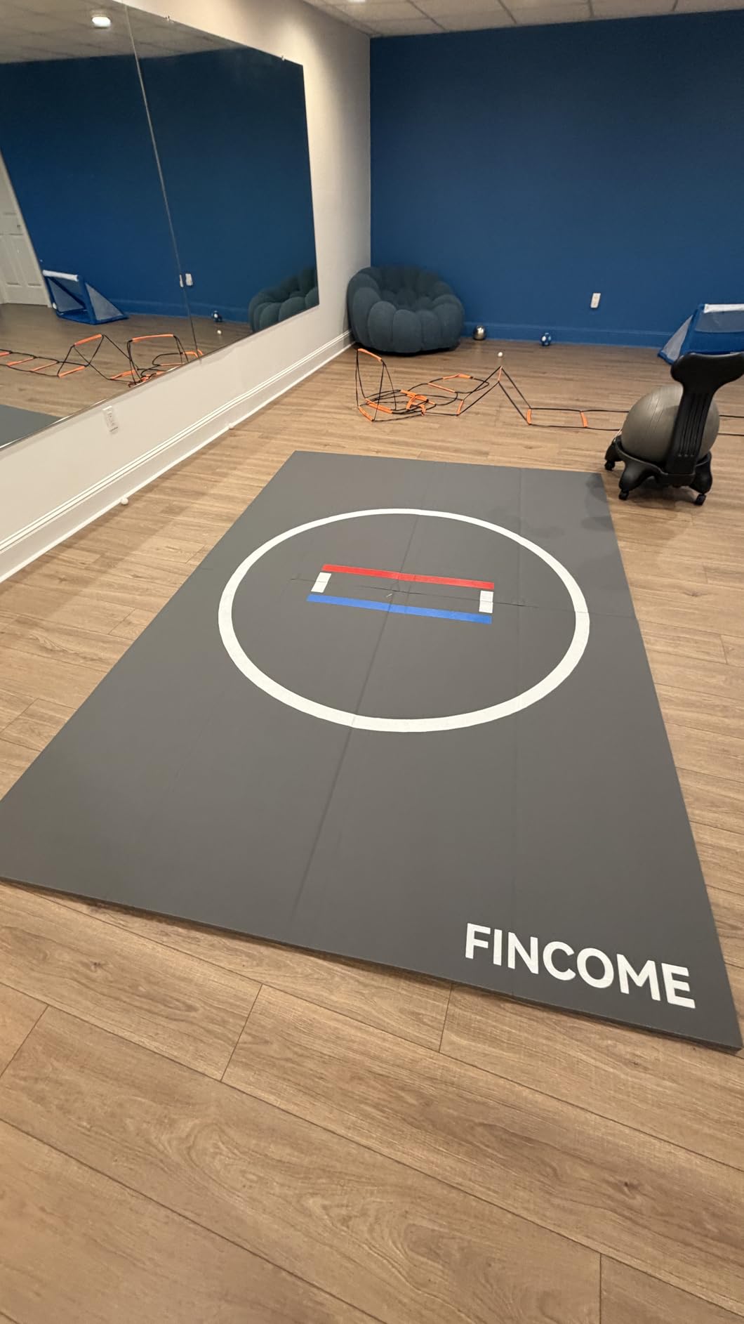FINCOME Wrestling Mat 1.2