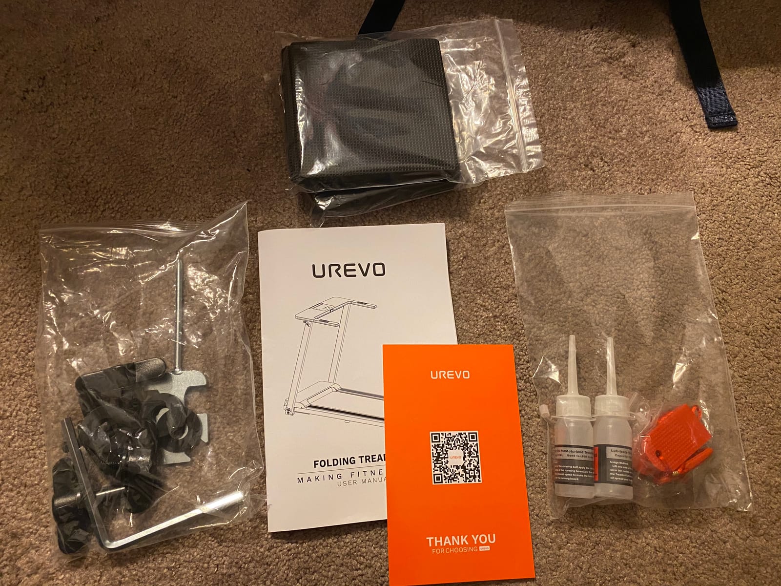UREVO CyberPad Smart Walking Pad with 14% Auto Incline, Brushless Motorized Under Desk Treadmill for Home Office Fitness, Elegant Speed Lights, Spacious Surface, Digital Controller, AI-Powered App customer photo 2