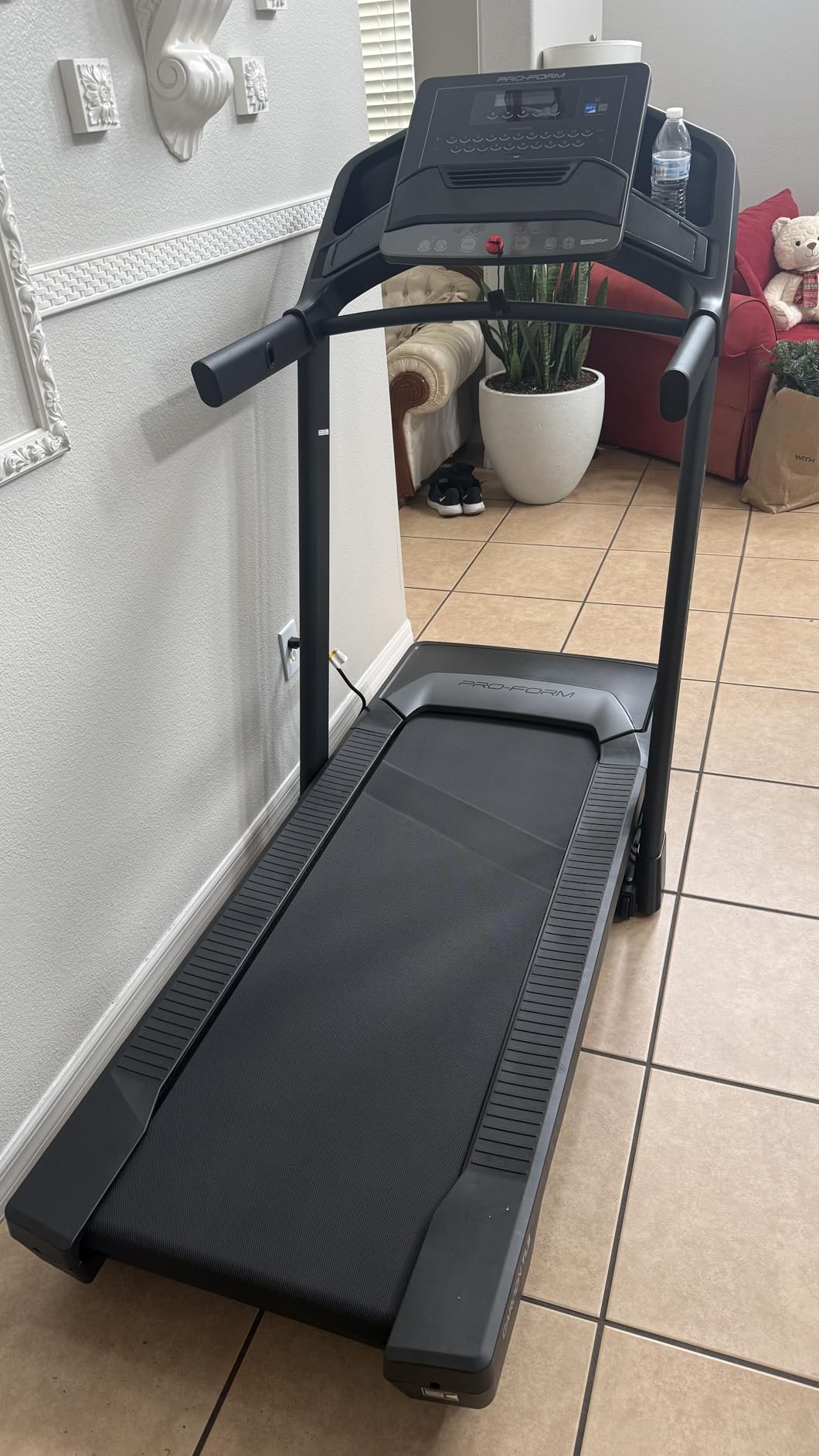 ProForm Carbon Series Treadmills | Foldable Treadmill for Running and Cardio Workouts with Shock Absorbing Cushioning to Reduce Joint Impact customer photo 1