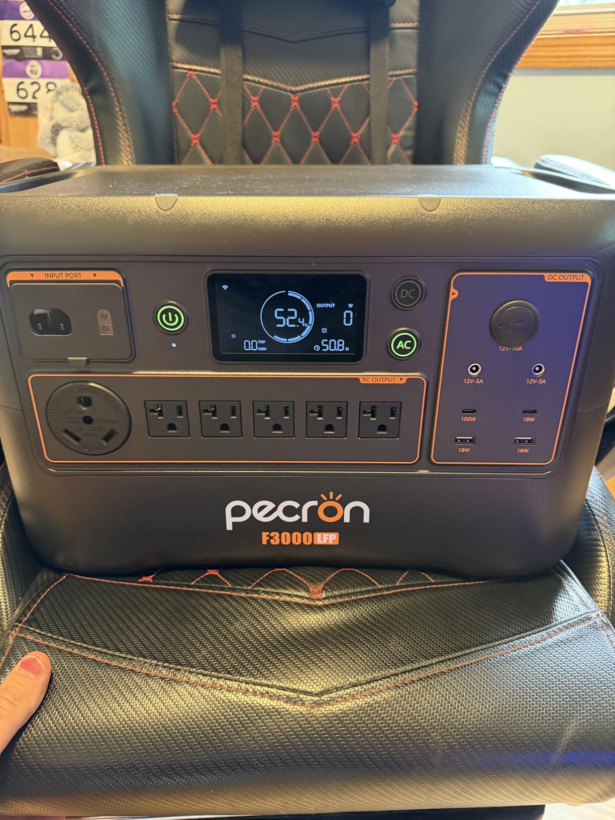 PECRON Portable Power Station F3000LFP, 3072Wh Solar Generator, 3600W LiFePO4 Battery Home Backup, Expandable to 10752Wh, for Home Use, Camping, RV customer photo 1