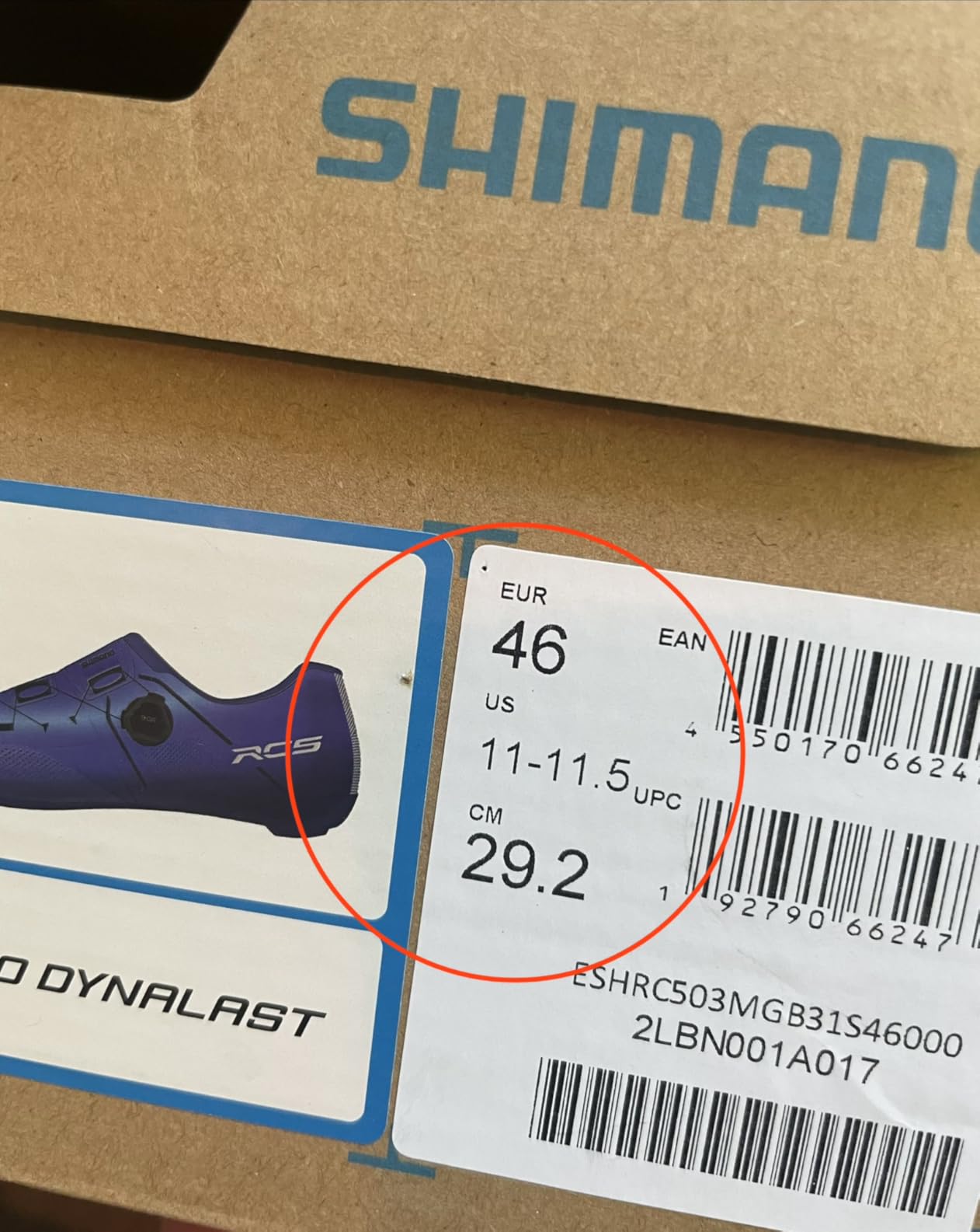 SHIMANO SH-RC503 Men's Lightweight and Breathable High Performance Cycling Shoe customer photo 2