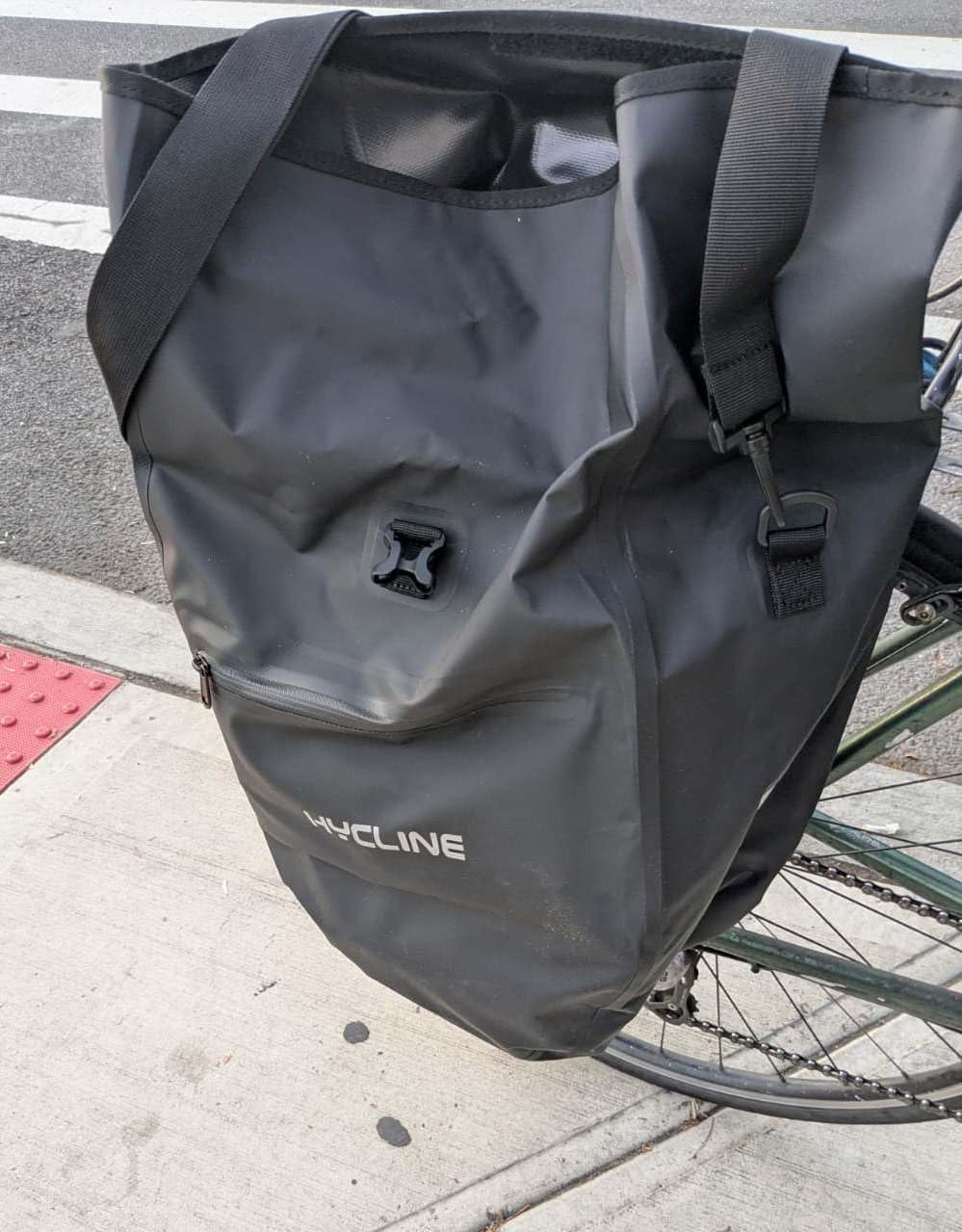 Hycline Waterproof Bike Panniers Bag: Bicycle Rear Rack Bags 28L customer photo 1
