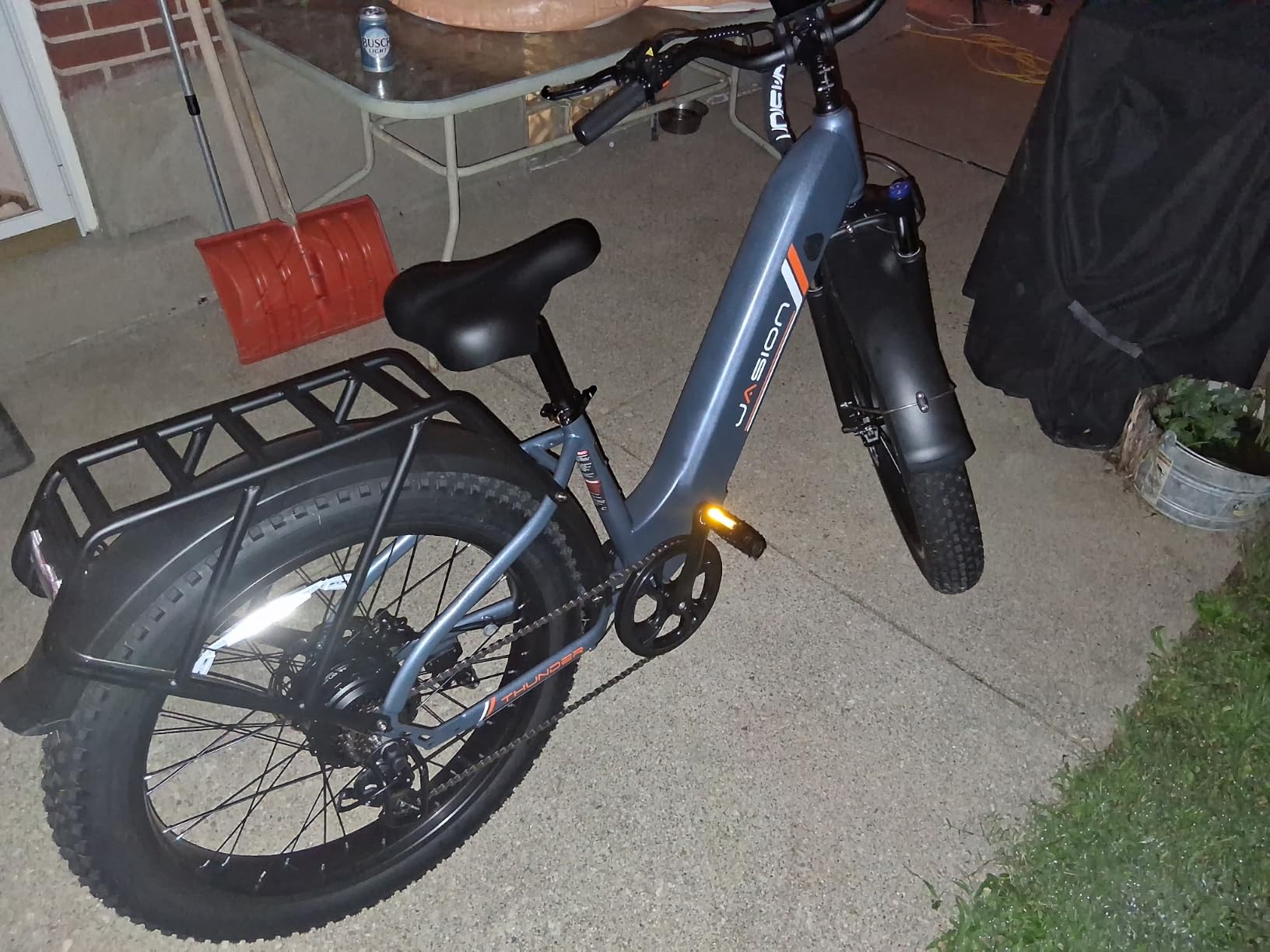 Jasion Thunder Electric Bike, 1800W Peak Ebikes for Adults, 26'' Fat Tire Best Ebike for Men, 80 Miles with 864Wh Battery, 30+MPH Max Speed Bicycles, 400LB Capacity, Certified by UL2849 customer photo 1