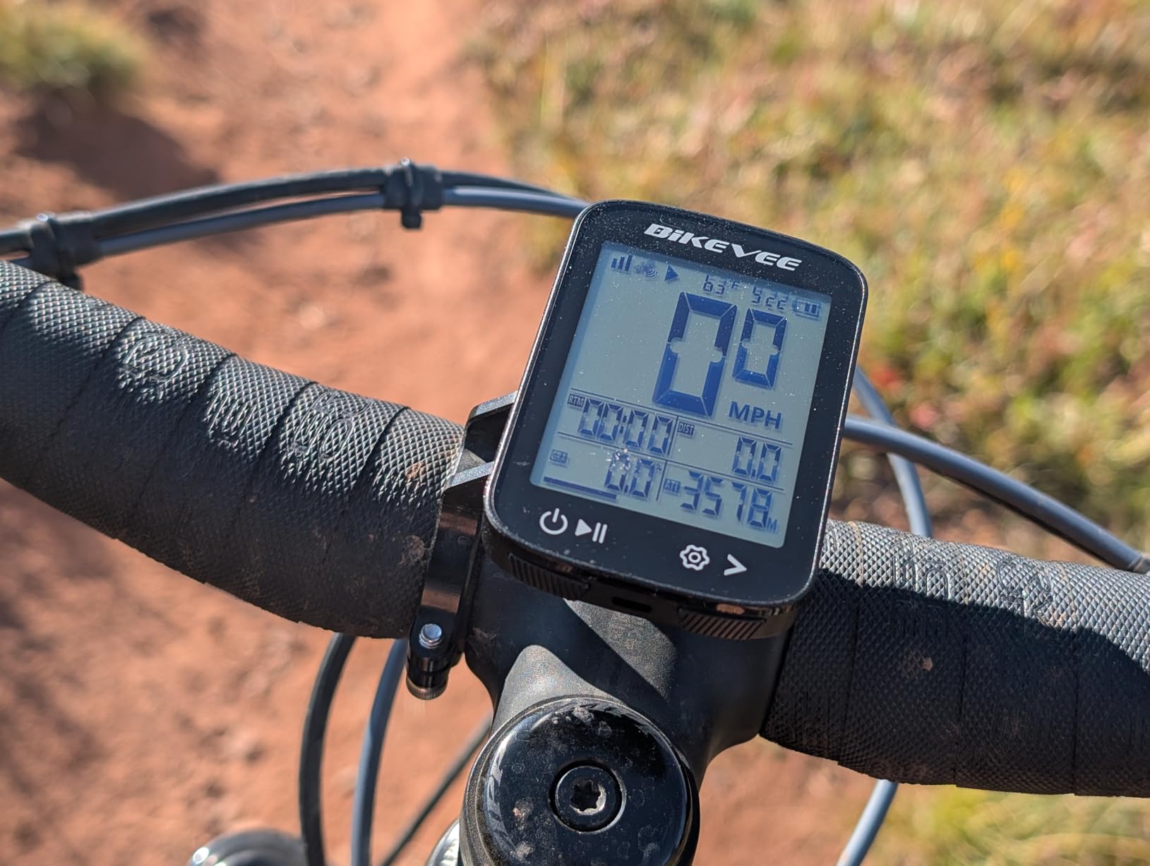 Wireless GPS Bike Computer, 2.4