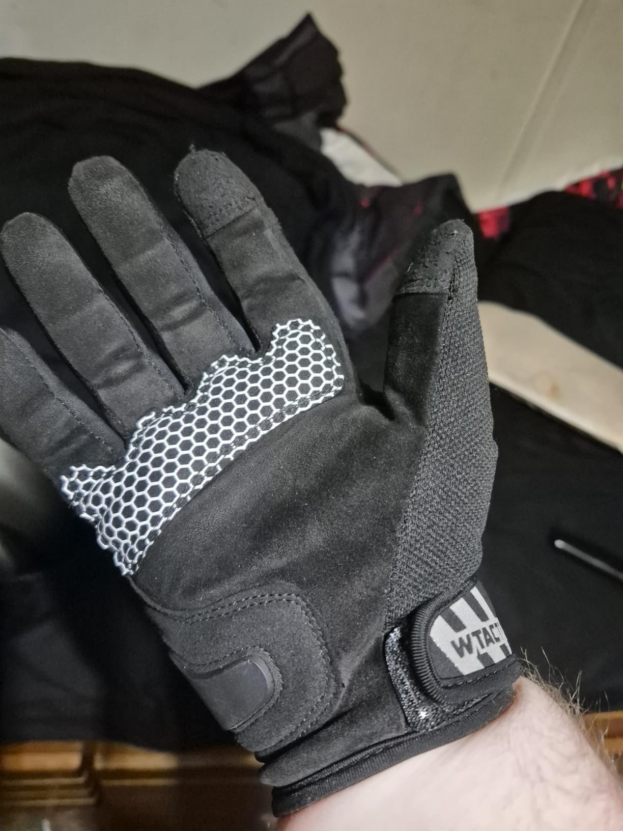 WTACTFUL Lightweight Motorcycle Gloves for Men Women Touchscreen Summer | Carbon Knuckle Protection, Breathable & Anti-Slip for Motorbike Dirt Bike Cycling Motocross MTB ATV customer photo 1