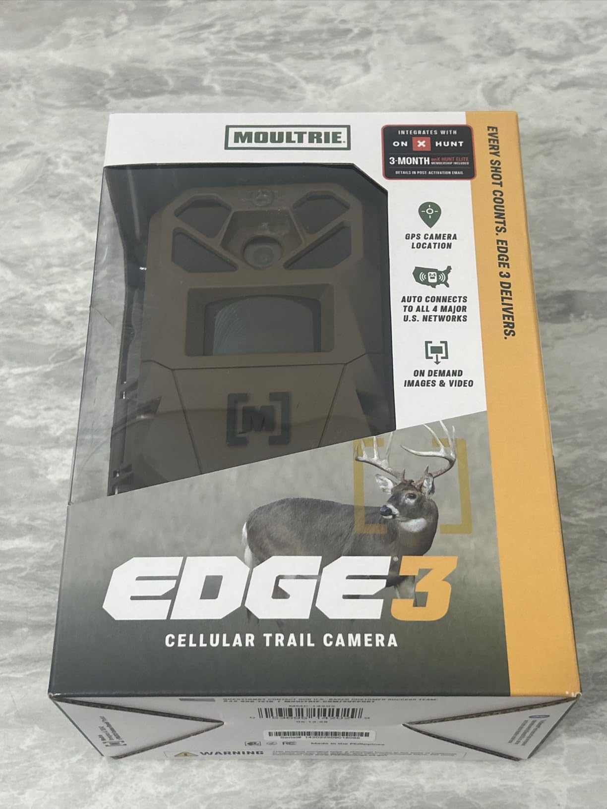 Moultrie Edge 3 Cellular Trail Camera - 40MP, 0.5s Trigger customer photo 2