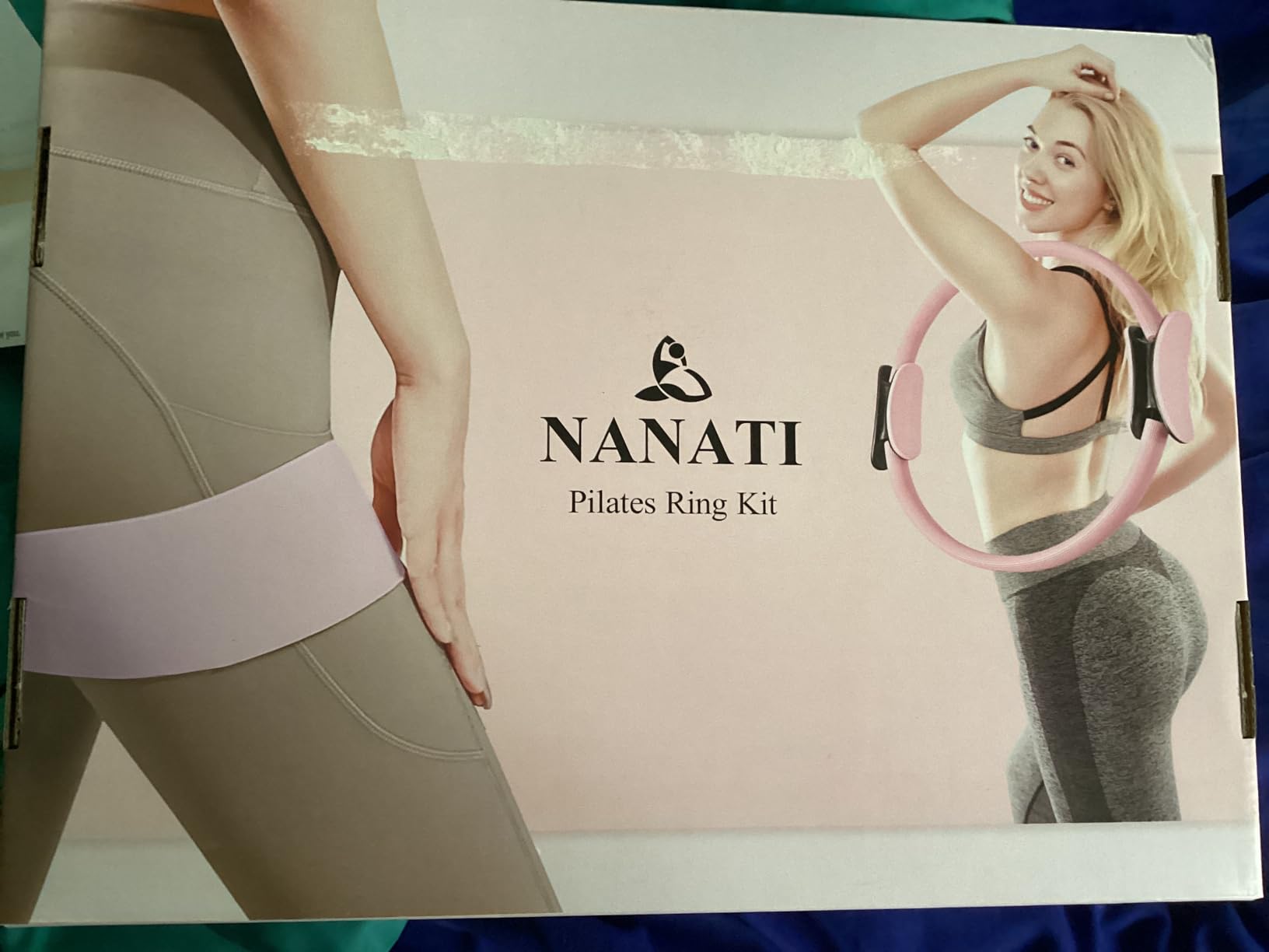 NANATI Pilates Kit, Home Pilates Workout Kit for Women, Pilates Equipment with 14.5