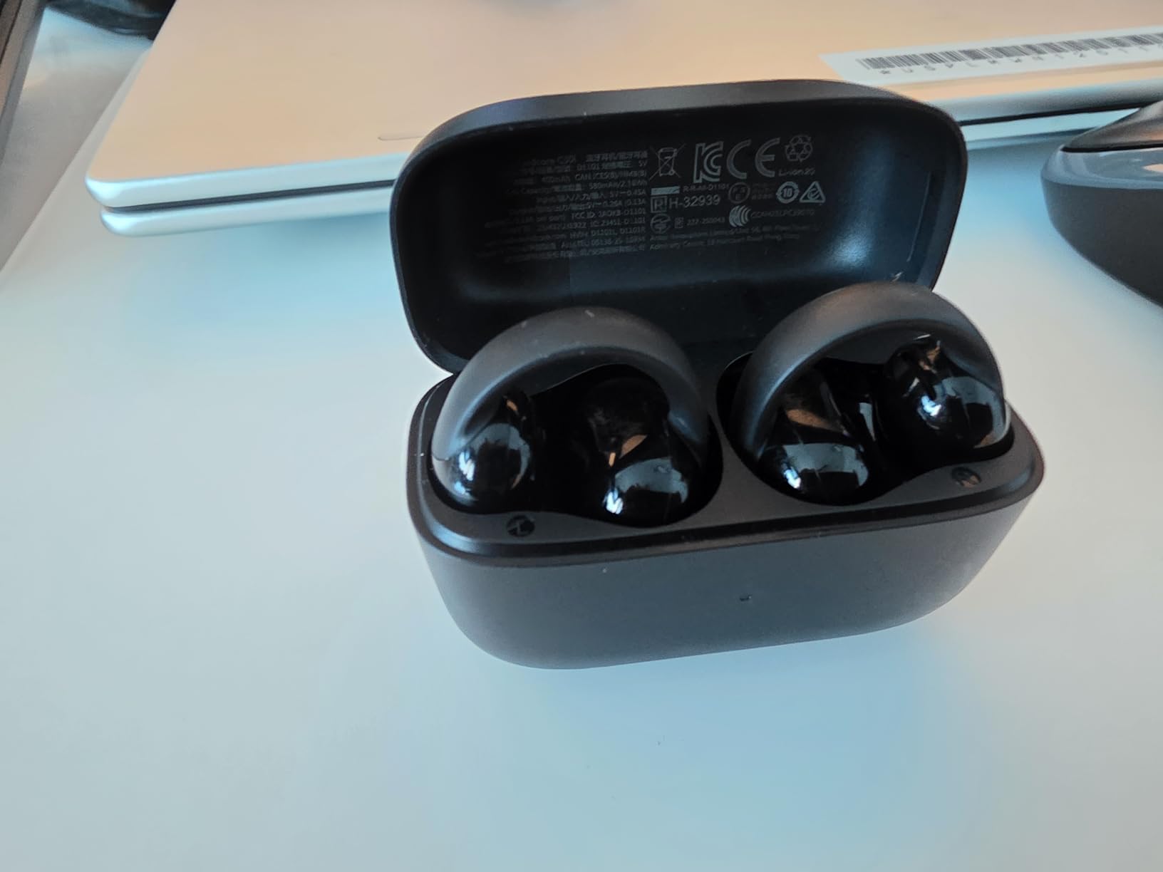 Soundcore C50i by Anker Open Ear Earbuds, Clip On Earbuds, Clip Headphones - Ultra-Comfort for Running Workout, 12mm Drivers for Powerful Bass, 28H Playtime, Secure Fit, Hi-Res, IP55, Bluetooth 6.0 customer photo 1