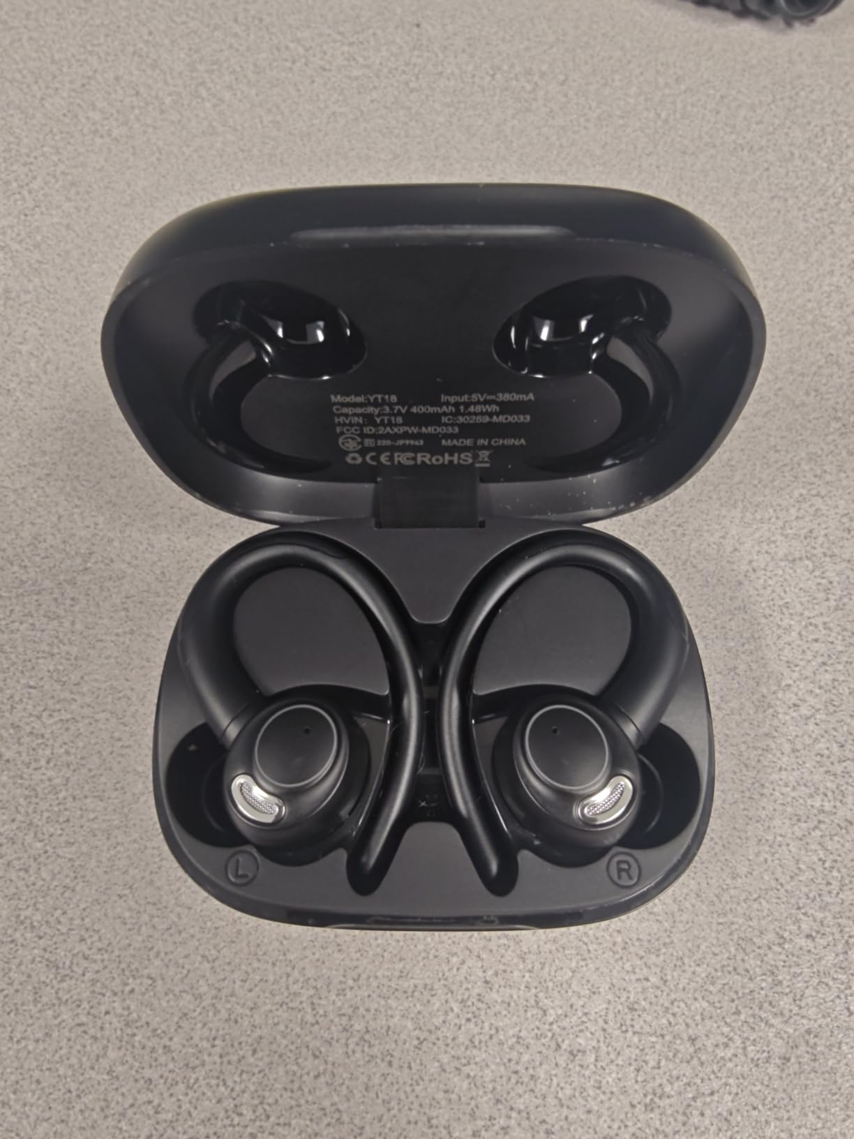 Wireless Earbuds, Bluetooth 5.4 Headphones Sport Over Ear Buds With ENC Mic customer photo 1