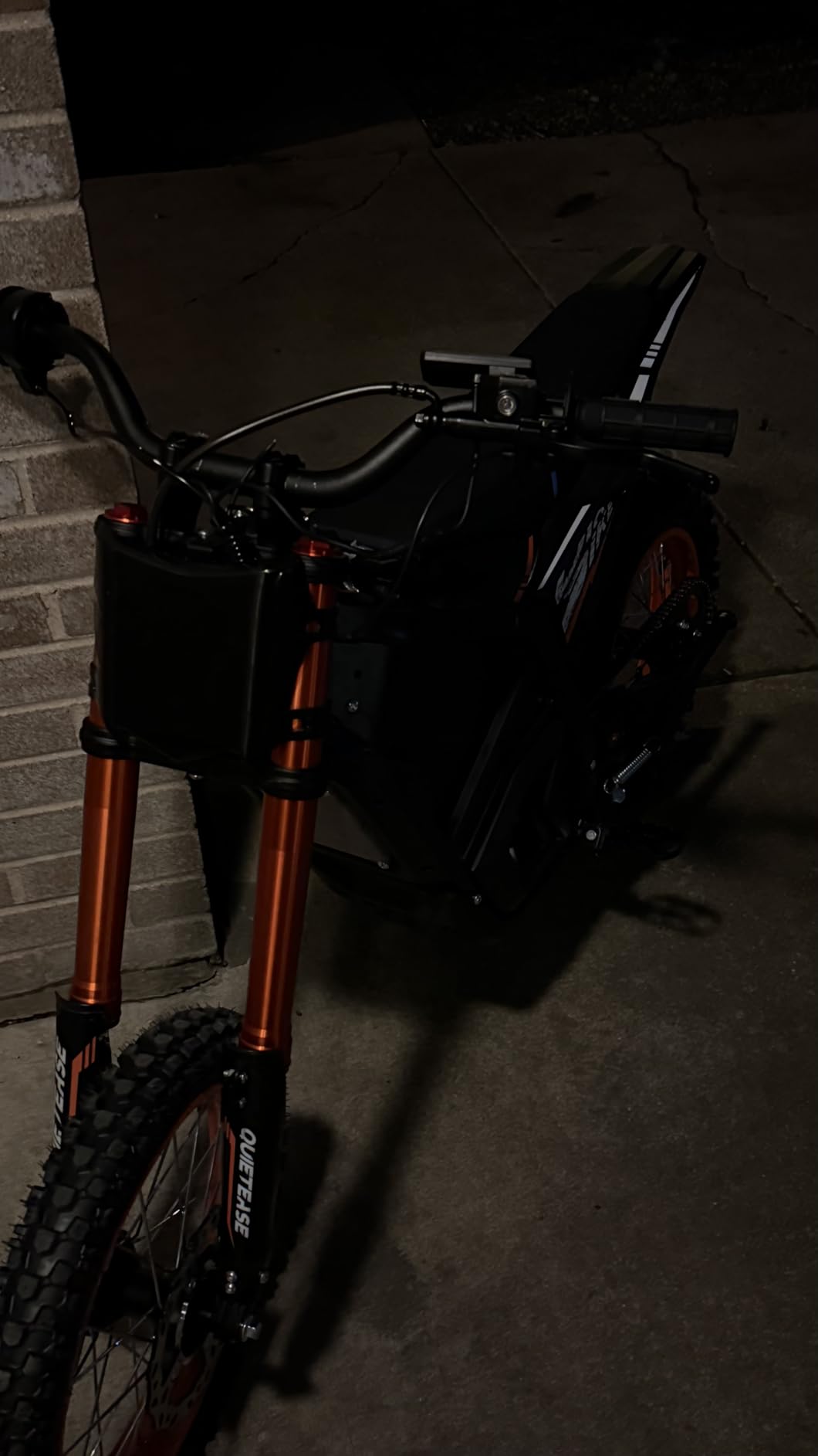 QuietEase Electric Dirt Bike for Adults Teens, 3000W Brushless 220Nm Motor - 45° slope, 38 MPH, 48V/23.4Ah Removable Battery, Dual Hydraulic Brakes & Full Suspension Electric Motorcycle For Age 13+ customer photo 2