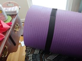 BalanceFrom All Purpose 1-Inch Extra Thick High Density Anti-Tear Exercise Yoga Mat with Carrying Strap, Multiple Colors customer photo 2