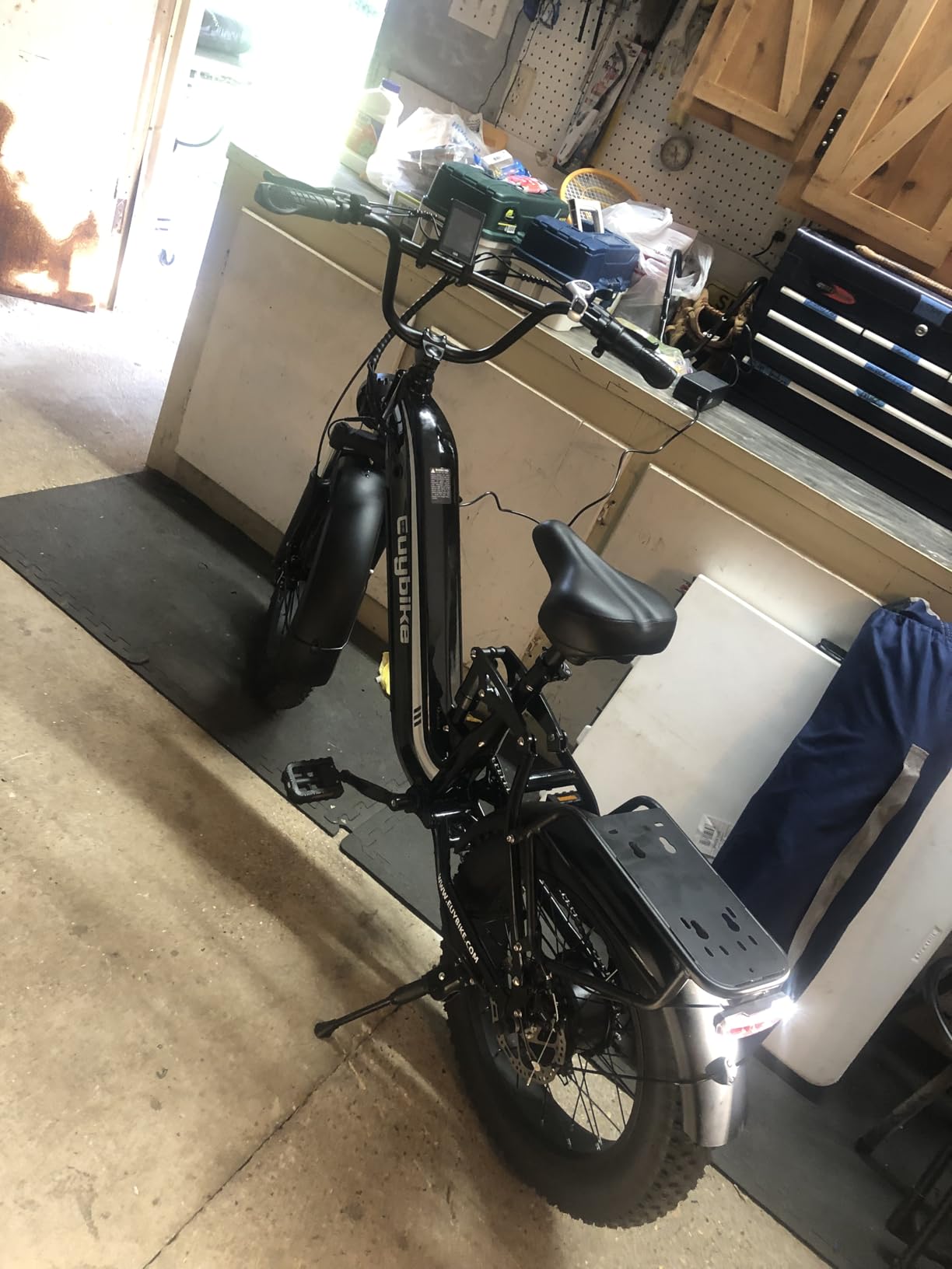 bluebiko Electric Bike for Adults, Step Thru 20x4 Fat Tire Ebike | 1500W Peak Motor, 48V 20Ah Removable Battery, Up to 80 Miles Range for Commuting, Trails, and Off-Road Riding customer photo 1