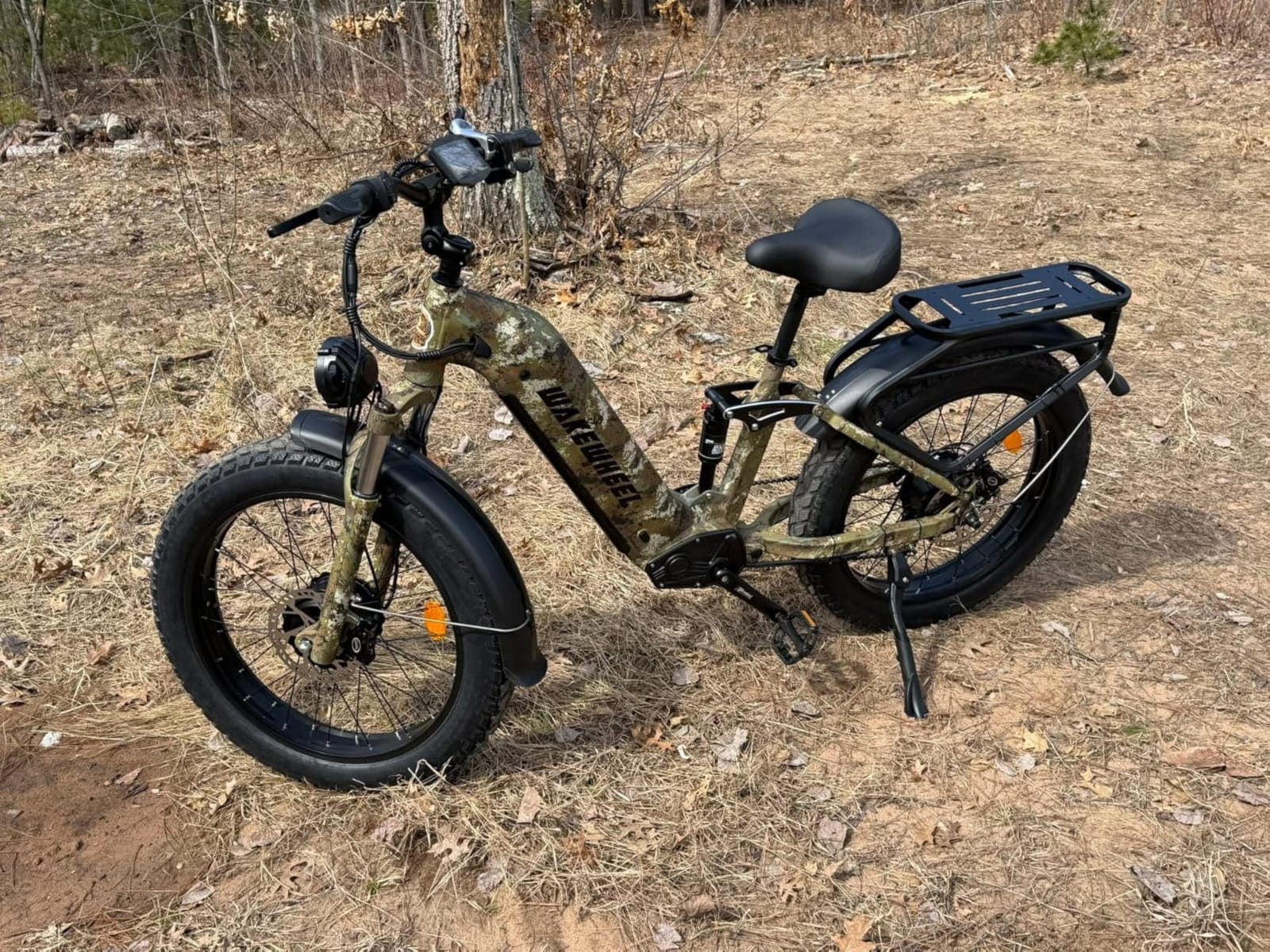 8000W Peak Dual Motor Electric Bike for Adults, 60V 32Ah 45MiIePH 110 Mile Range, 26