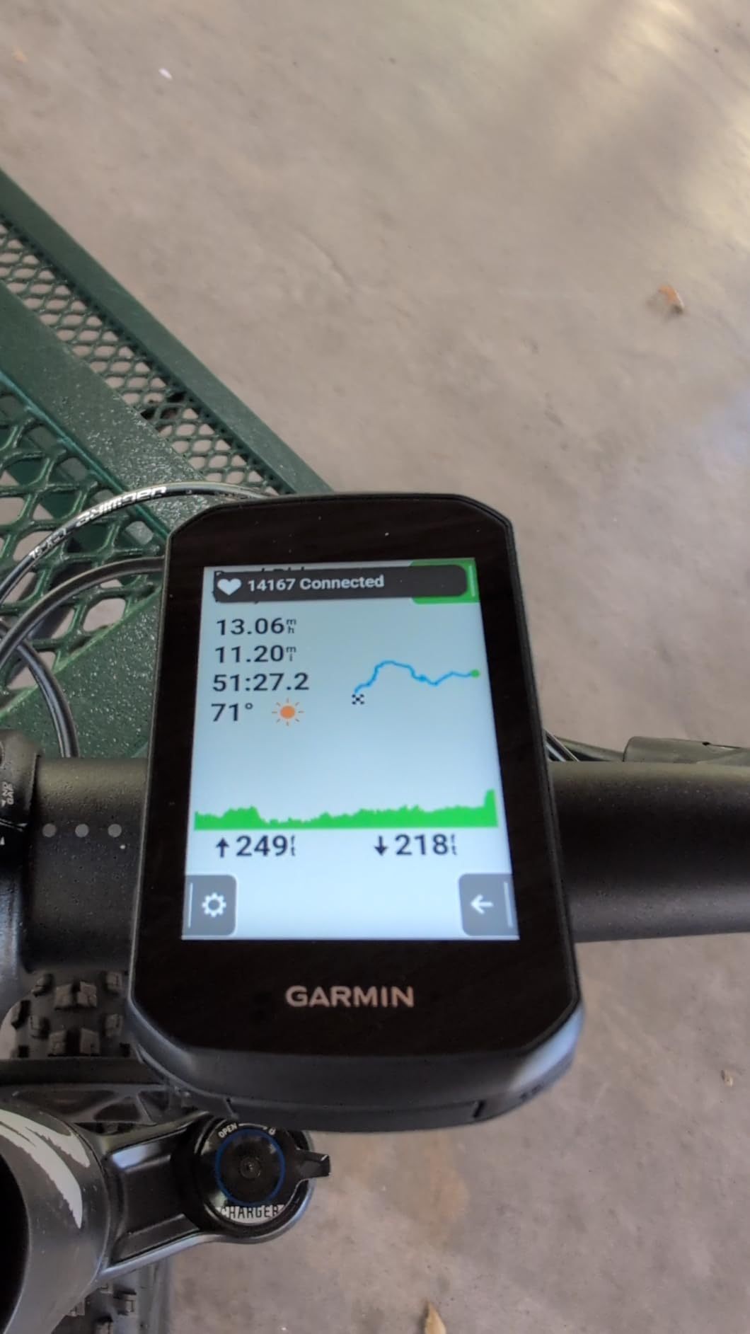 Edge® 550, Compact GPS Cycling Computer | Vivid Color Display, Button Controls, Advanced Training & Performance Insights customer photo 1
