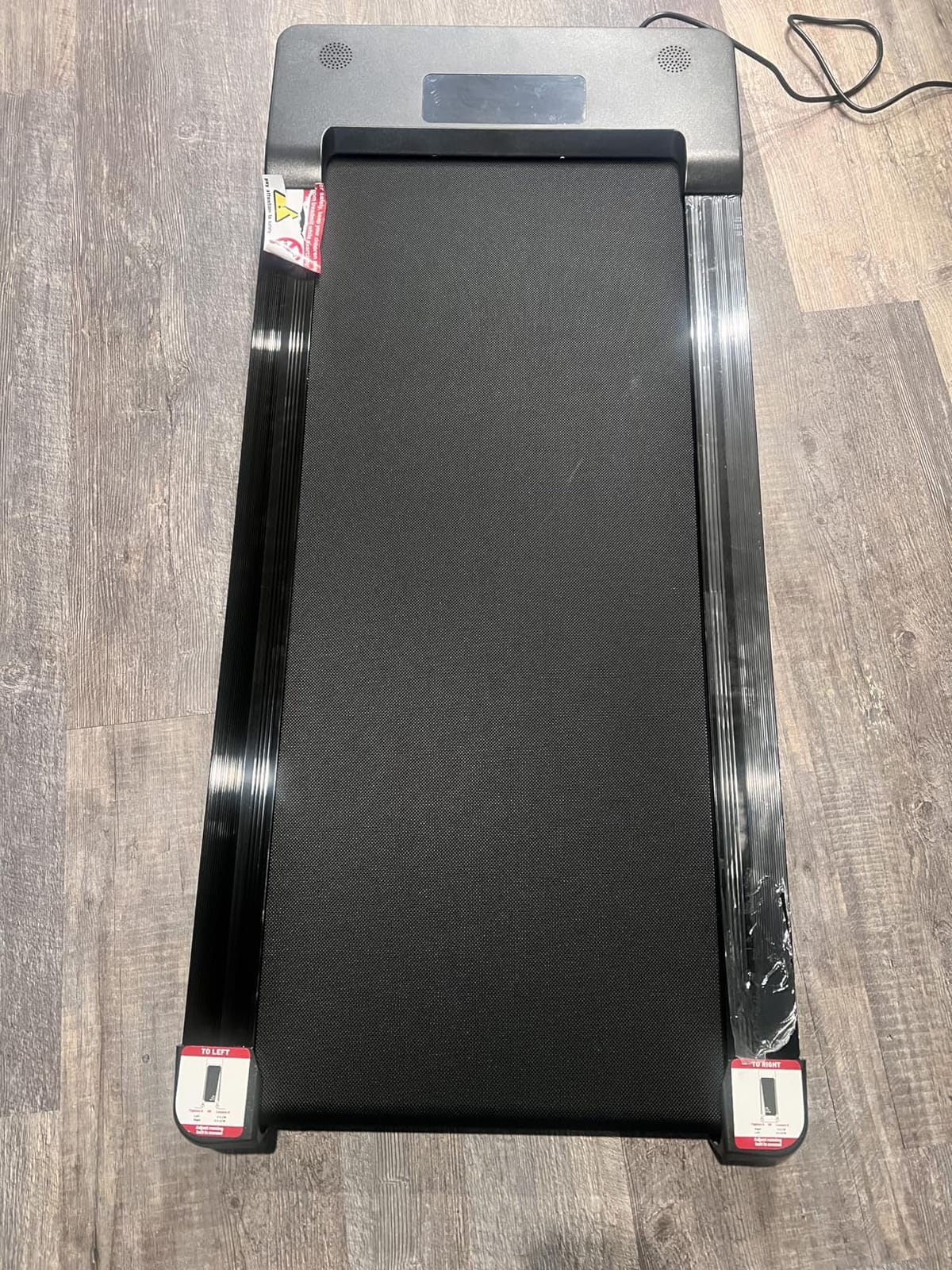 MERACH T12 Foldable Treadmill for Home, 300 LBS Capacity, Wide Running Belt | 15% Auto Incline Treadmill with LED Display, Smart App, 2.5HP Brushless Motor, 0.5-7.5MPH, Compact Design customer photo 2