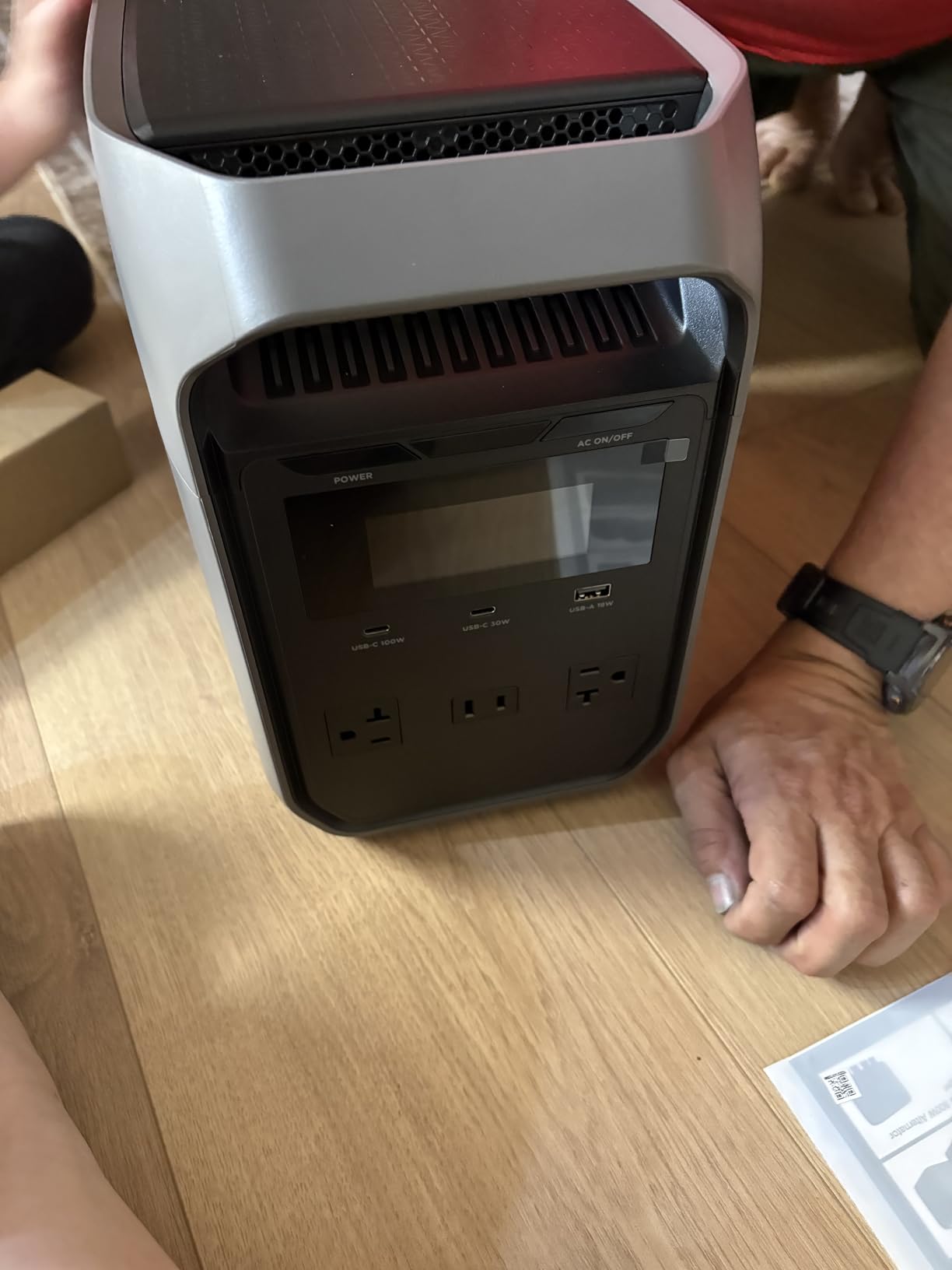 EF ECOFLOW Solar Generator Delta 3 Classic with 220W Solar Panel, 1024Wh customer photo 2