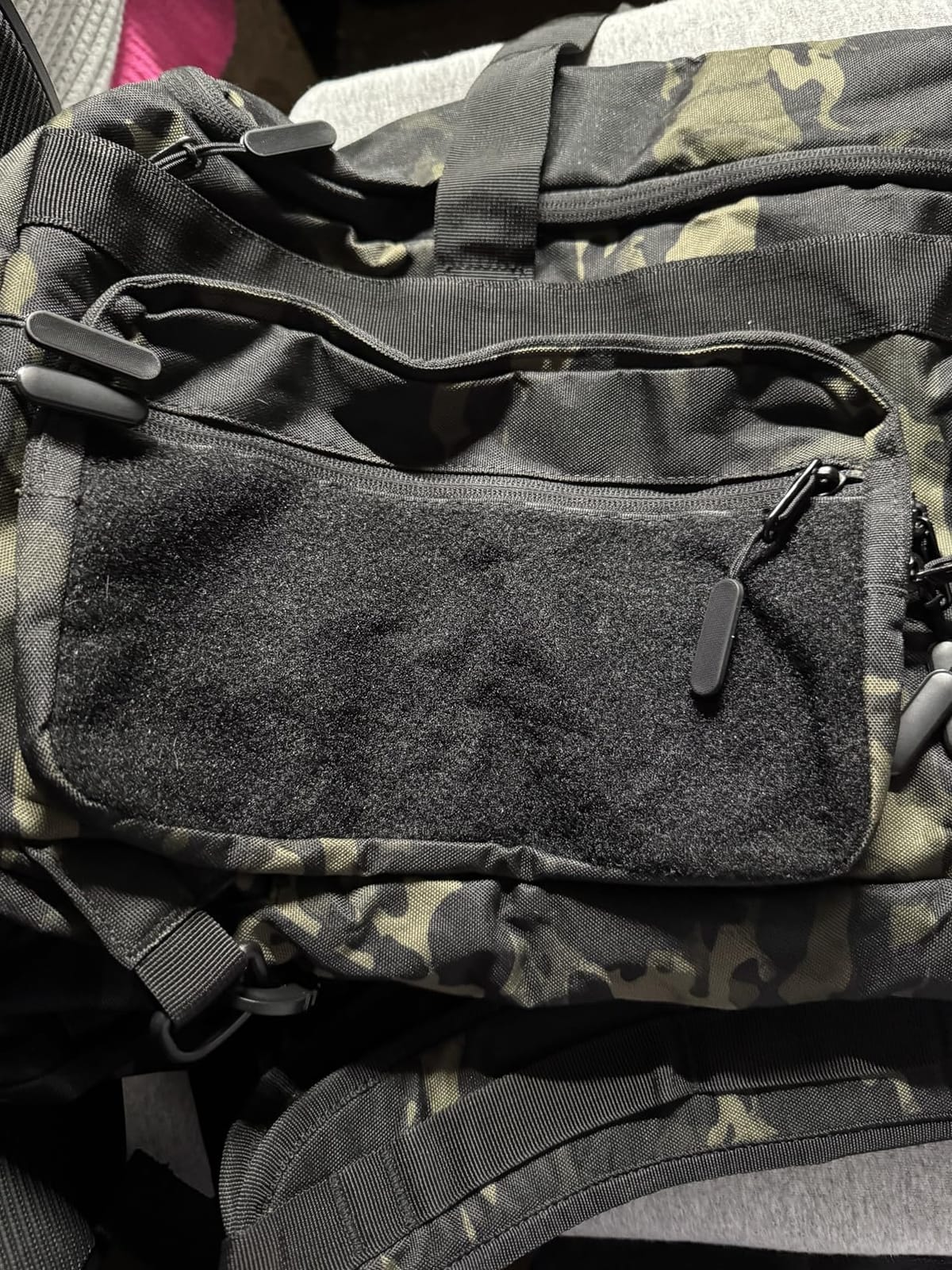 50L Tactical Duffle Bag for Men, 3-in-1 Gym Duffle and Backpack, Shoe Compartment, Laptop Sleeve and MOLLE customer photo 2