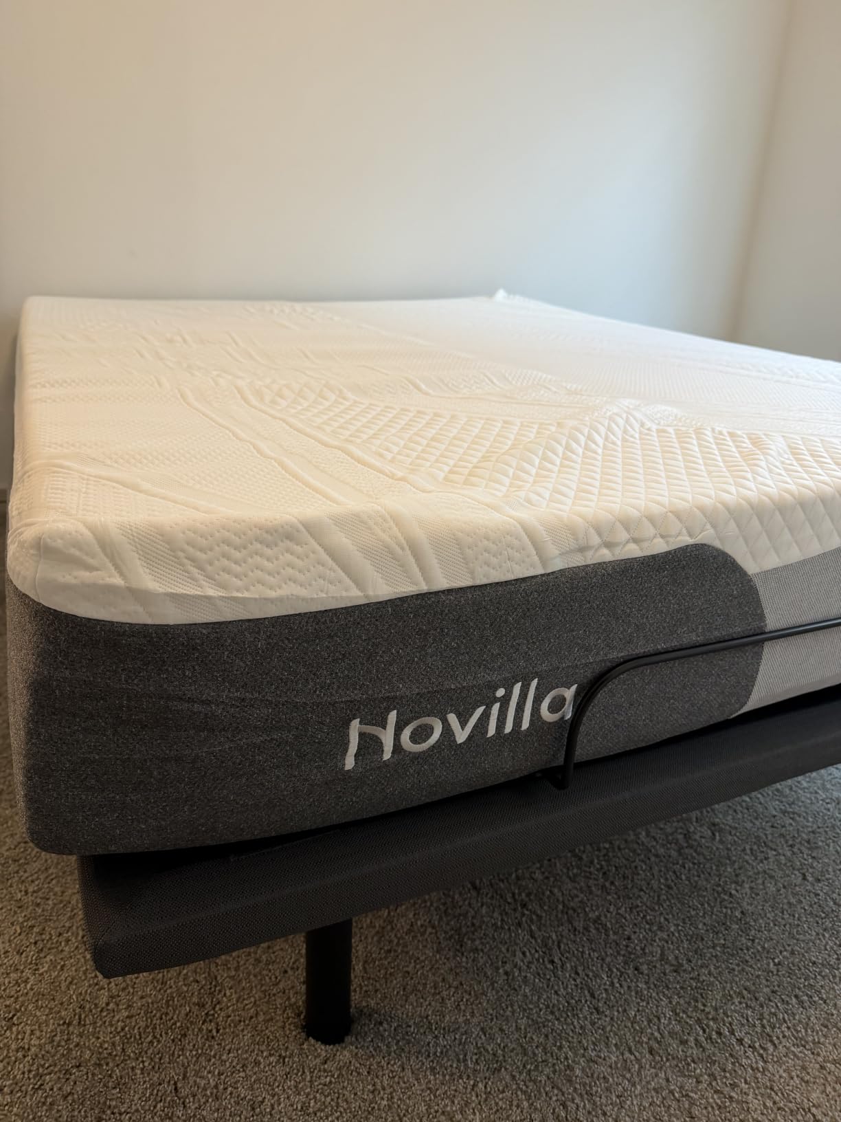 Novilla Bliss Cooling King Mattress, 12 Inch Gel-Infused Memory Foam | Mattress King Size in a Box with Cool-Touch Nylon Cover, Pressure Relief & Body Support with CertiPUR-US Certified Foam customer photo 2