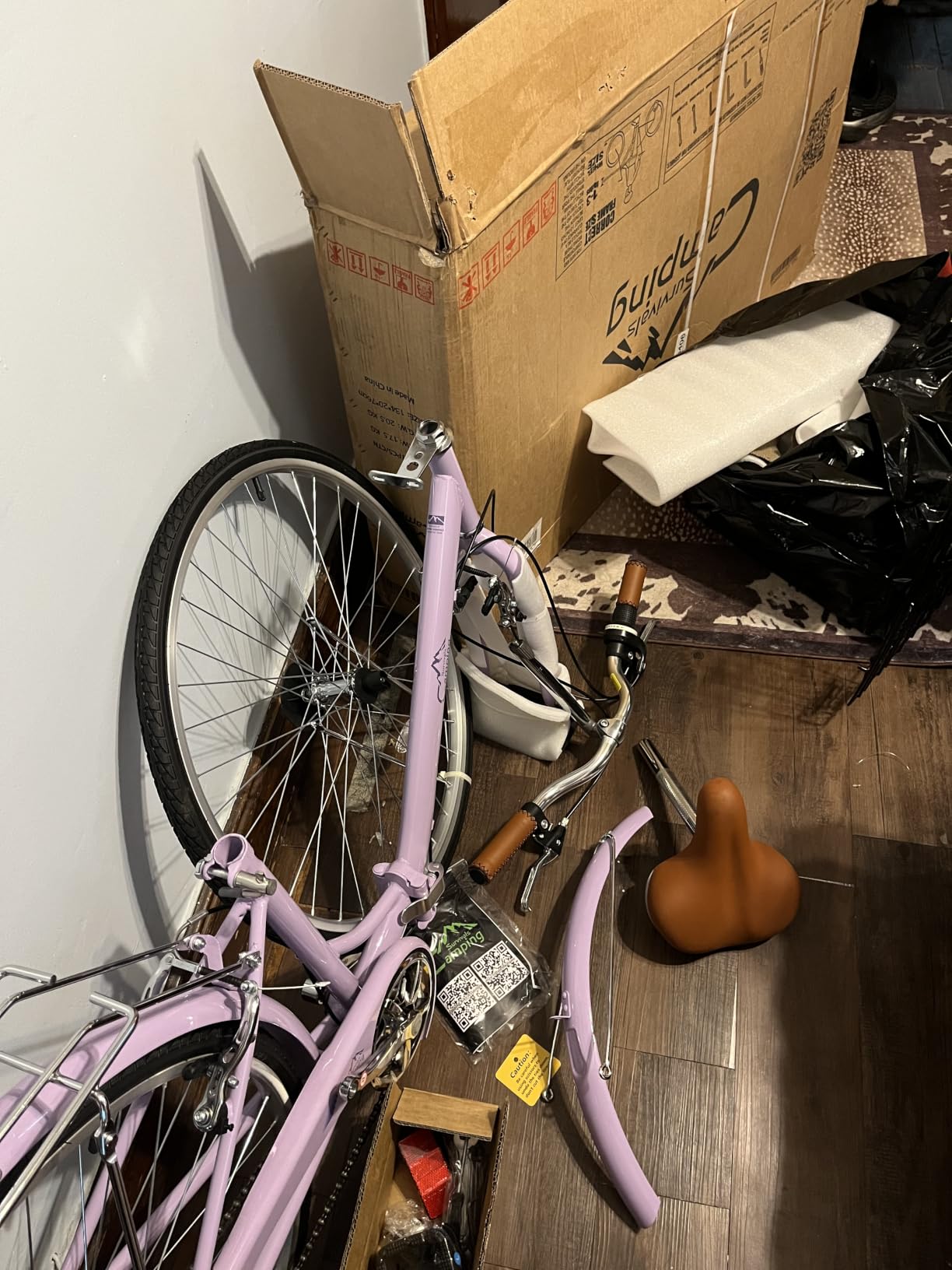 Foldable Beach Cruiser Bike, 26
