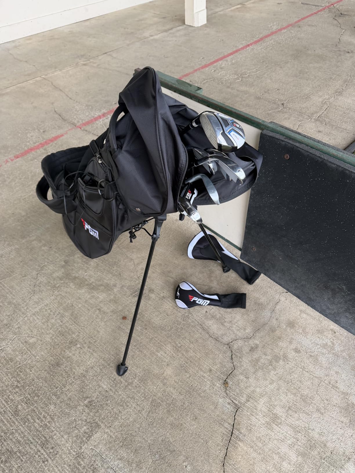 PGM 12/15 Pieces Men's Complete Golf Club Set for Right Handed | Easy Launch & Forgiveness with 460cc Driver, Woods, Hybrid, Irons, Putter & Bag - Ideal for Beginners - Standard/Tall Sizes customer photo 1