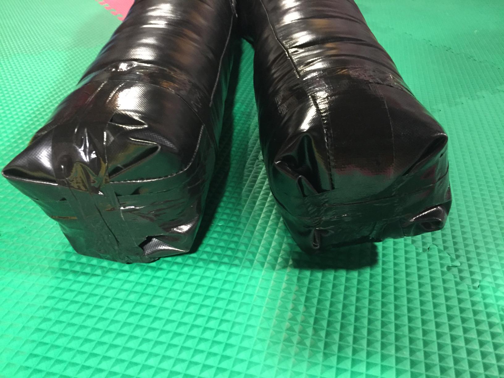 Combat Sports Legged Grappling Dummy - 35 to 140 lbs. Sizes | Reinforced vinyl nylon build, realistic leg design for takedowns throws submissions, 35-140 lbs options, solo training customer photo 2
