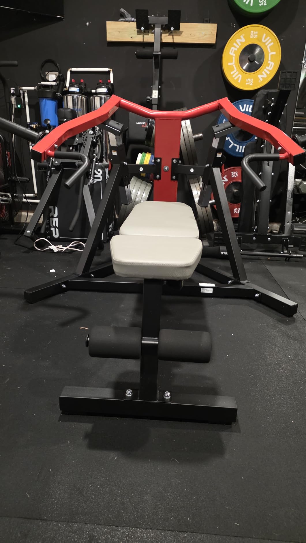 3-in-1 Chest Press Machine, Incline Decline Flat Weight Bench Press | Independent Converging Arms, Two Grip Handle Options, 1300LBS Weight Bench Machine, Upper Body Equipment for Home Gym customer photo 2