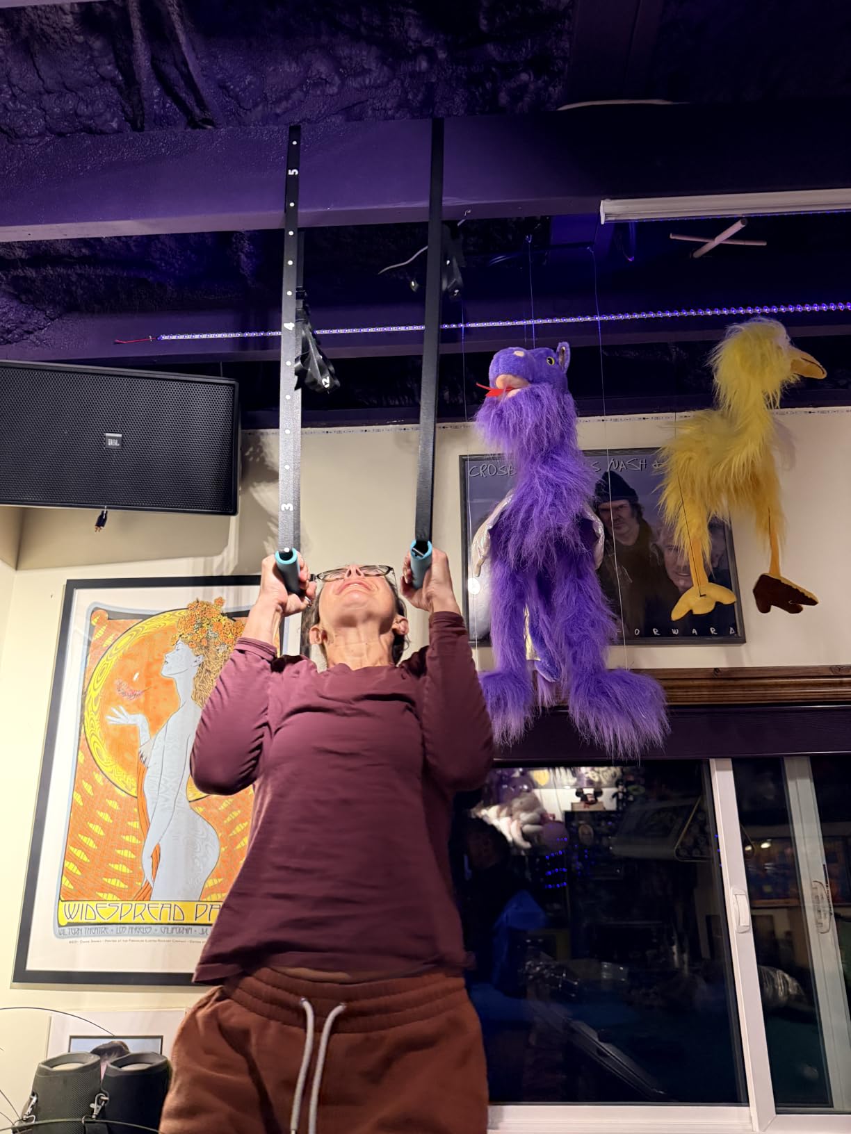 Kensui NanoBars V2 - Portable Suspension Trainer, 600 lb Max Load | Stable and rotating handle modes support pull ups, rows, dips, curls and full body training with natural wrist movement. customer photo 2