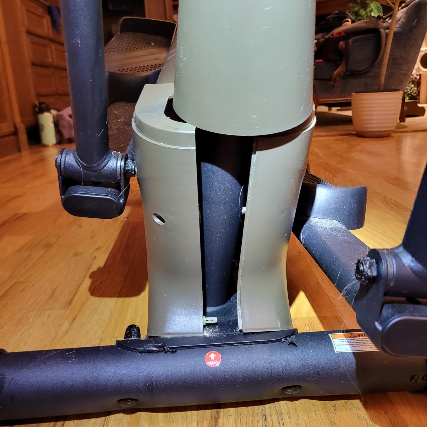 Niceday Elliptical Exercise Machine with 15.5IN/16IN/20IN Stride customer photo 2