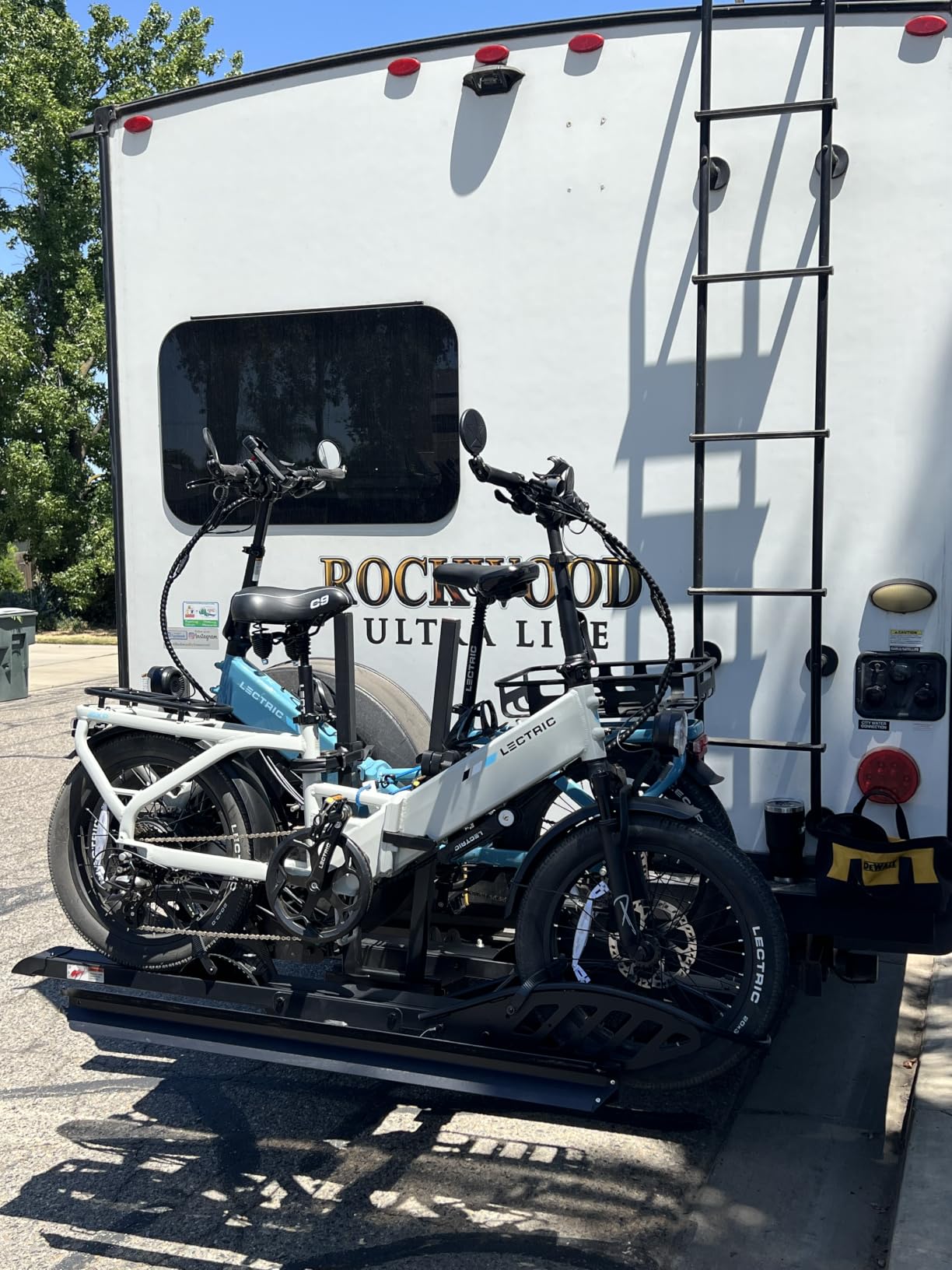 CRAVOT CyberRack EBike Rack for 2 Bike, 200 lbs Capacity | Heavy Duty Electric Bike Carrier, 5-inch Fat Tire customer photo 2