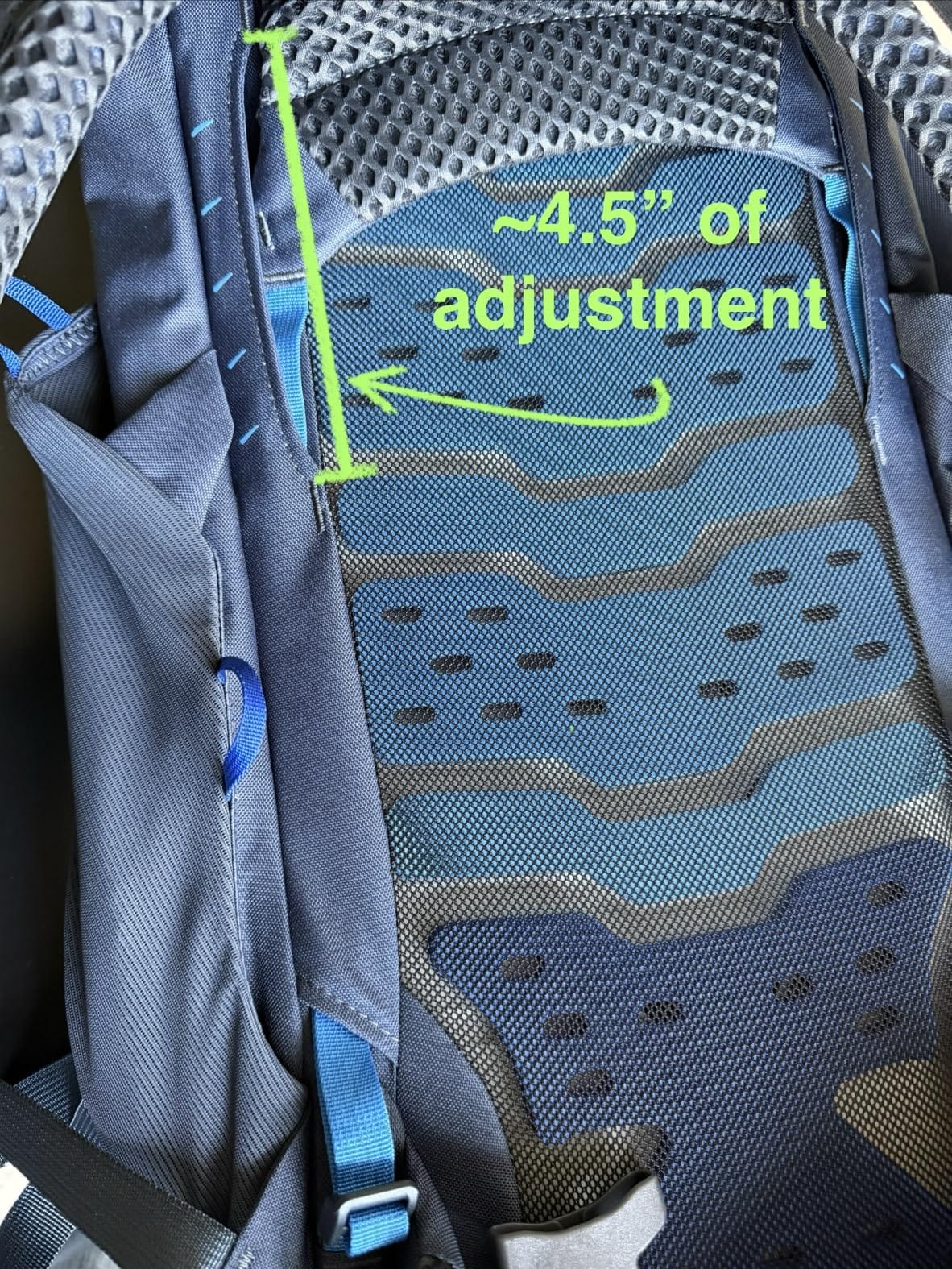 Osprey Kestrel LT 65L Men's Backpacking Backpack, Blue OS customer photo 1