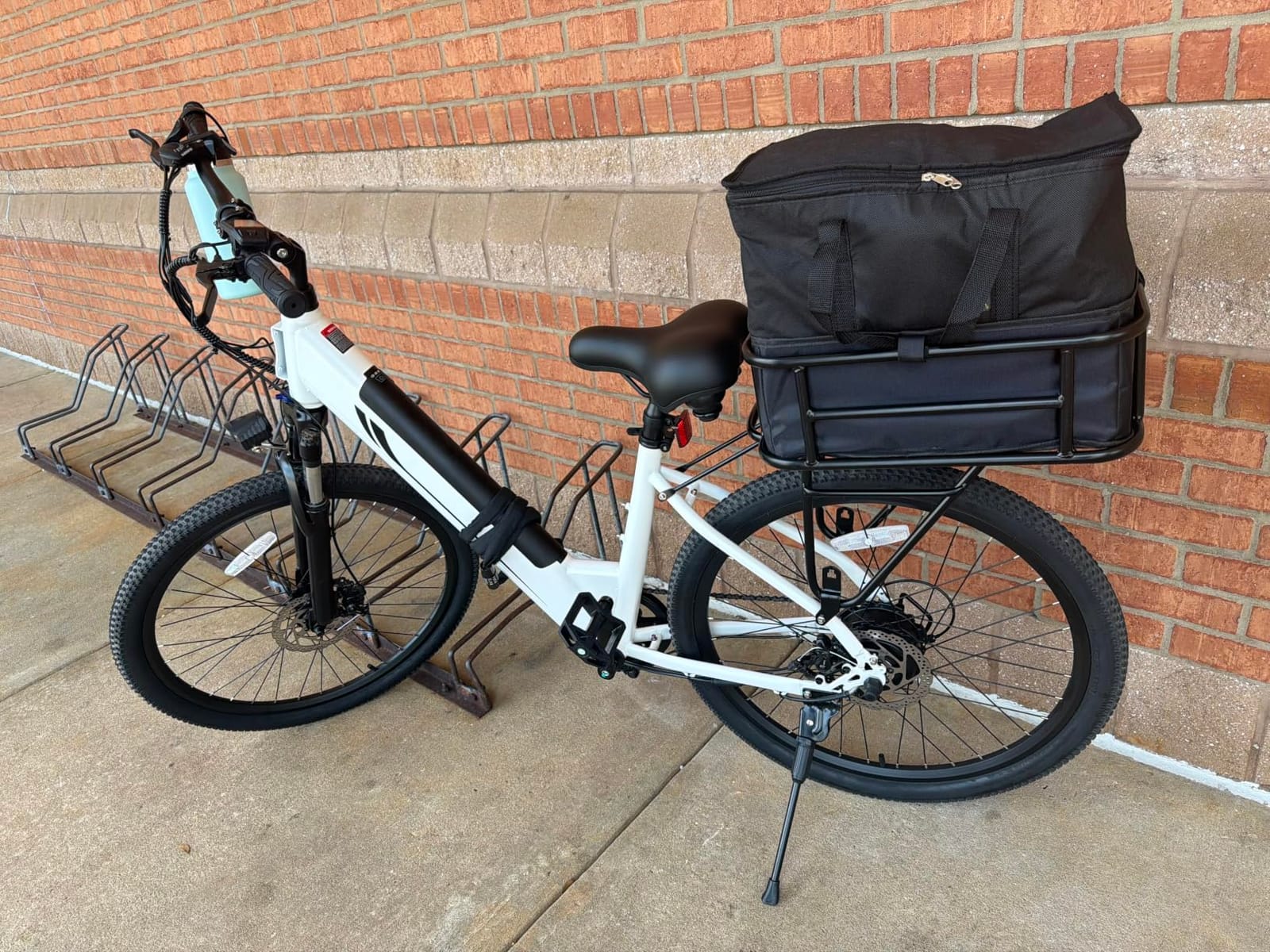 Qlife Cityone Electric Bike for Adults & Teens, Step-Through Commuter Ebike, 1000W Peak Motor, 55-Mile Range, 48V Removable Battery, 26-Inch City Tires, 7-Speed customer photo 2